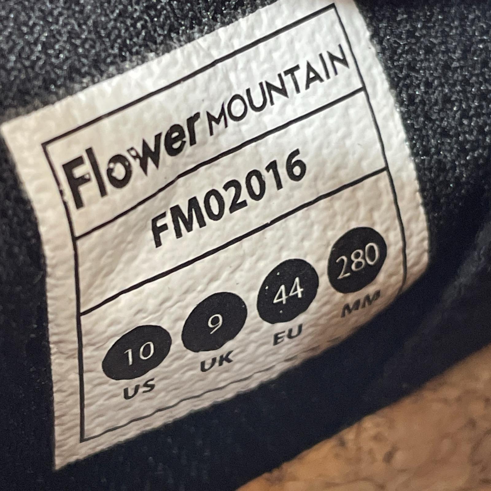 スニーカー Flower MOUNTAIN ハラコ ベージュ (28.0cm) カーキ