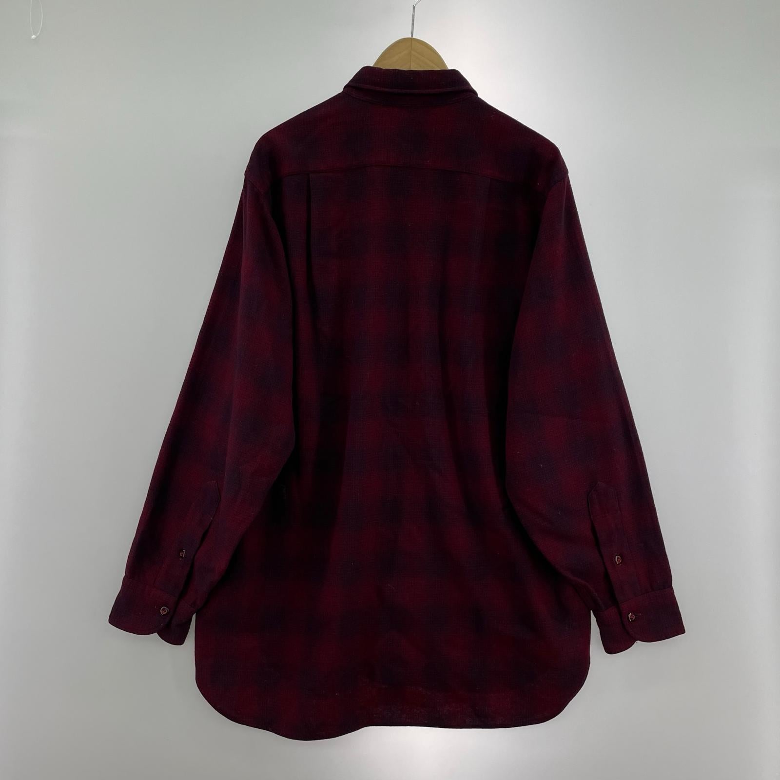 長袖シャツ 60s 前期 レッド 17 レッド