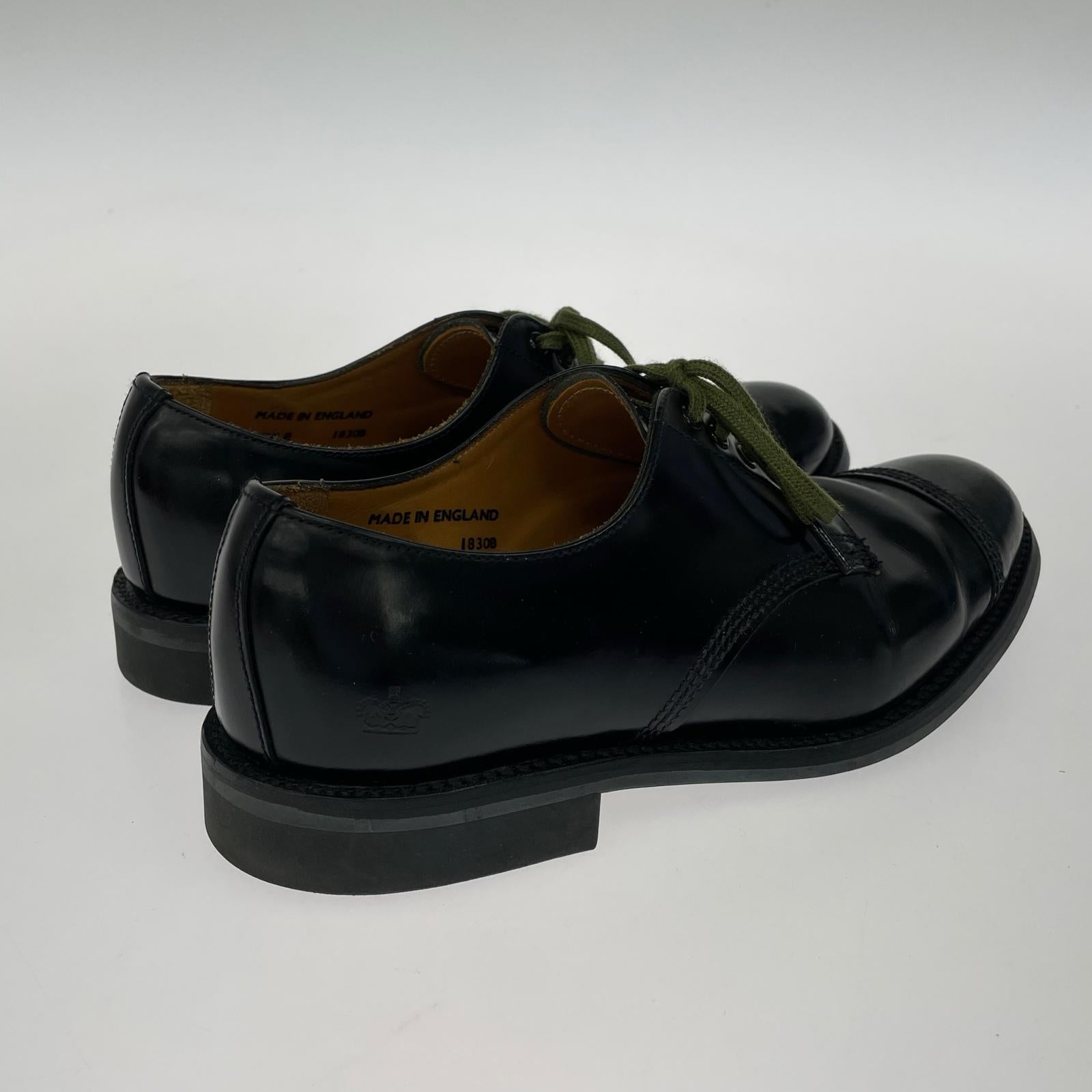 シューズ 1830B FEMALE MILITARY DERBY SHOE 4 1/2 黒 ブラック