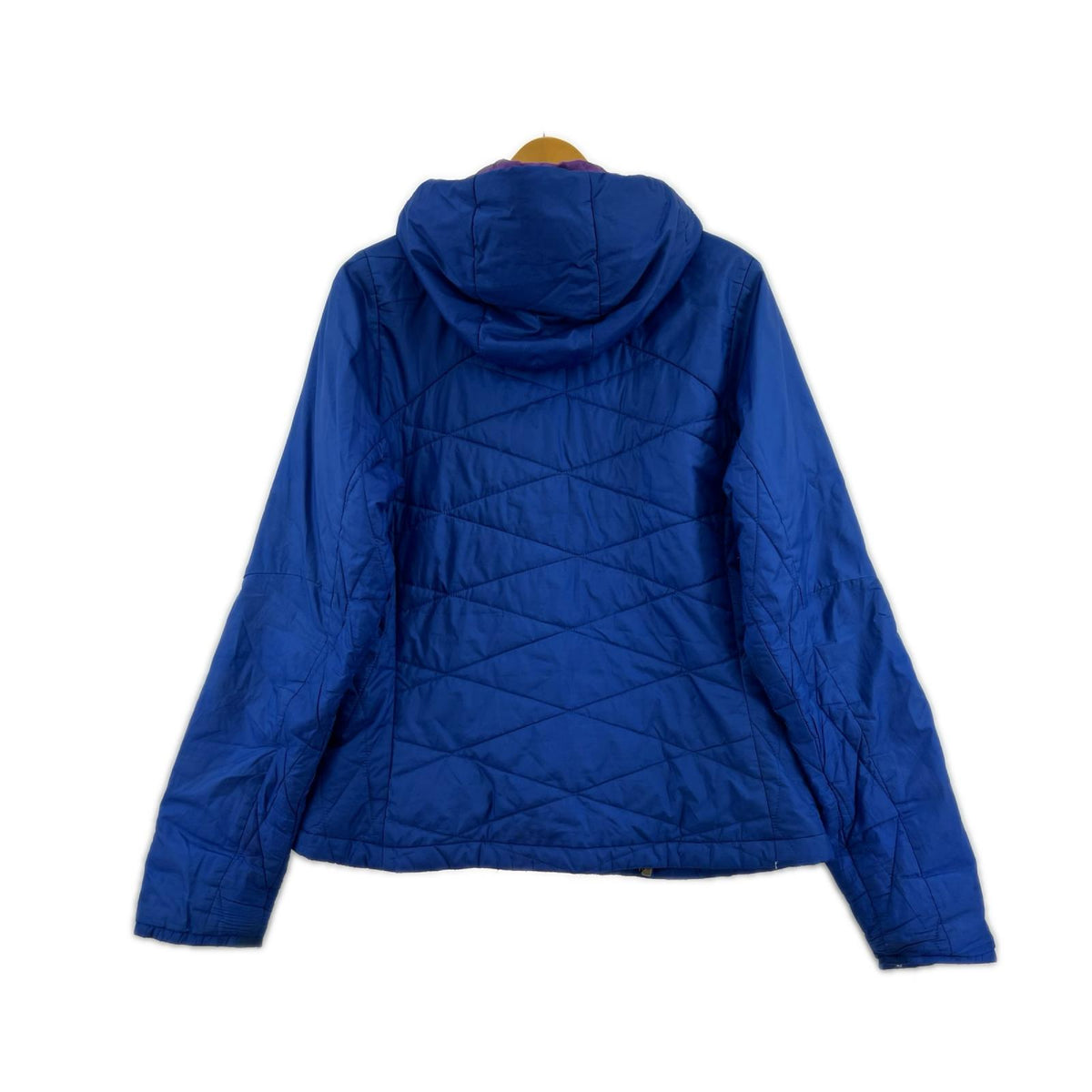 ダウンジャケット 00s Micro Puff Hoodie BLU M M ブルー
