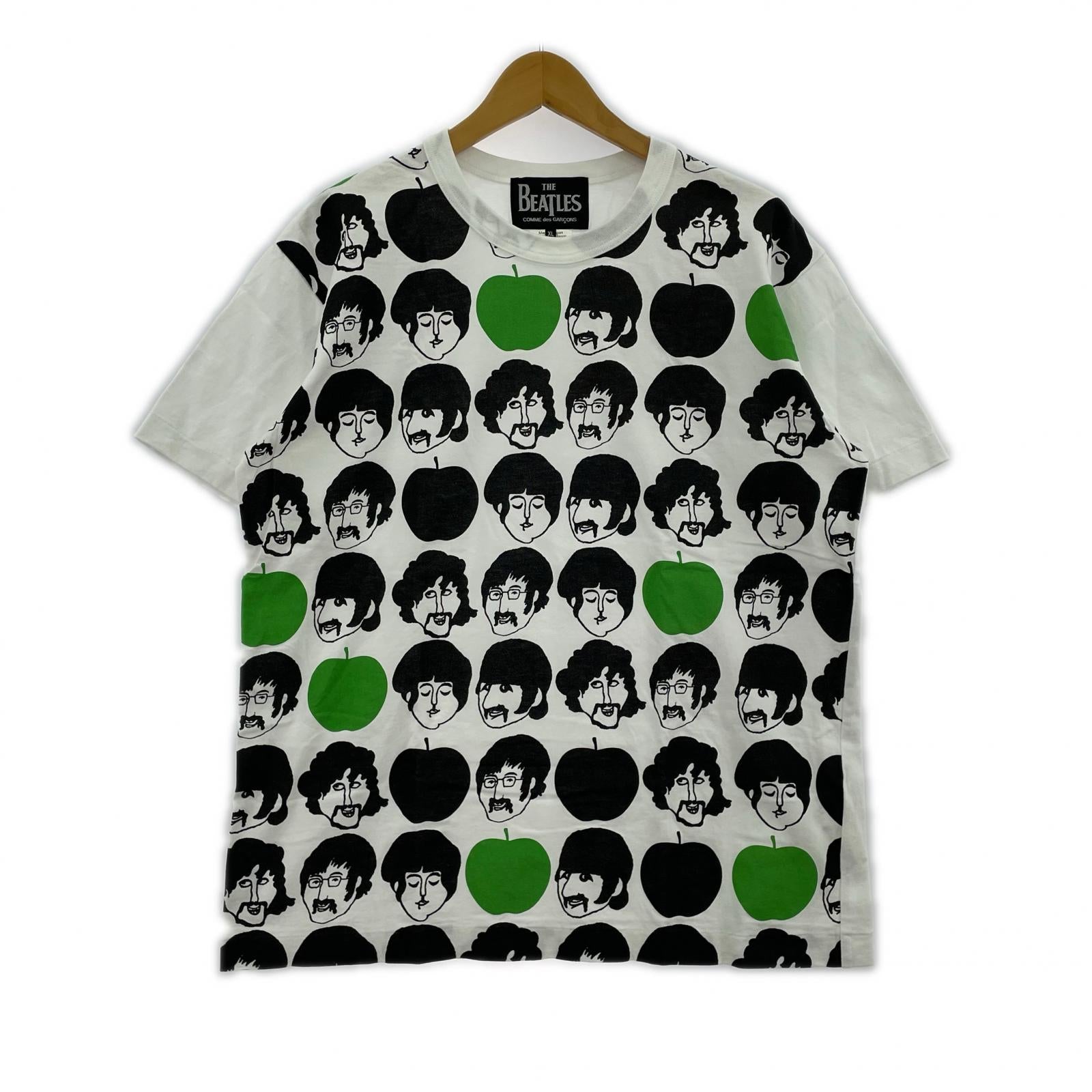 半袖Tシャツ THE BEATLES COMME des GARCONS S/S Tee フェイスプリント M ホワイト
