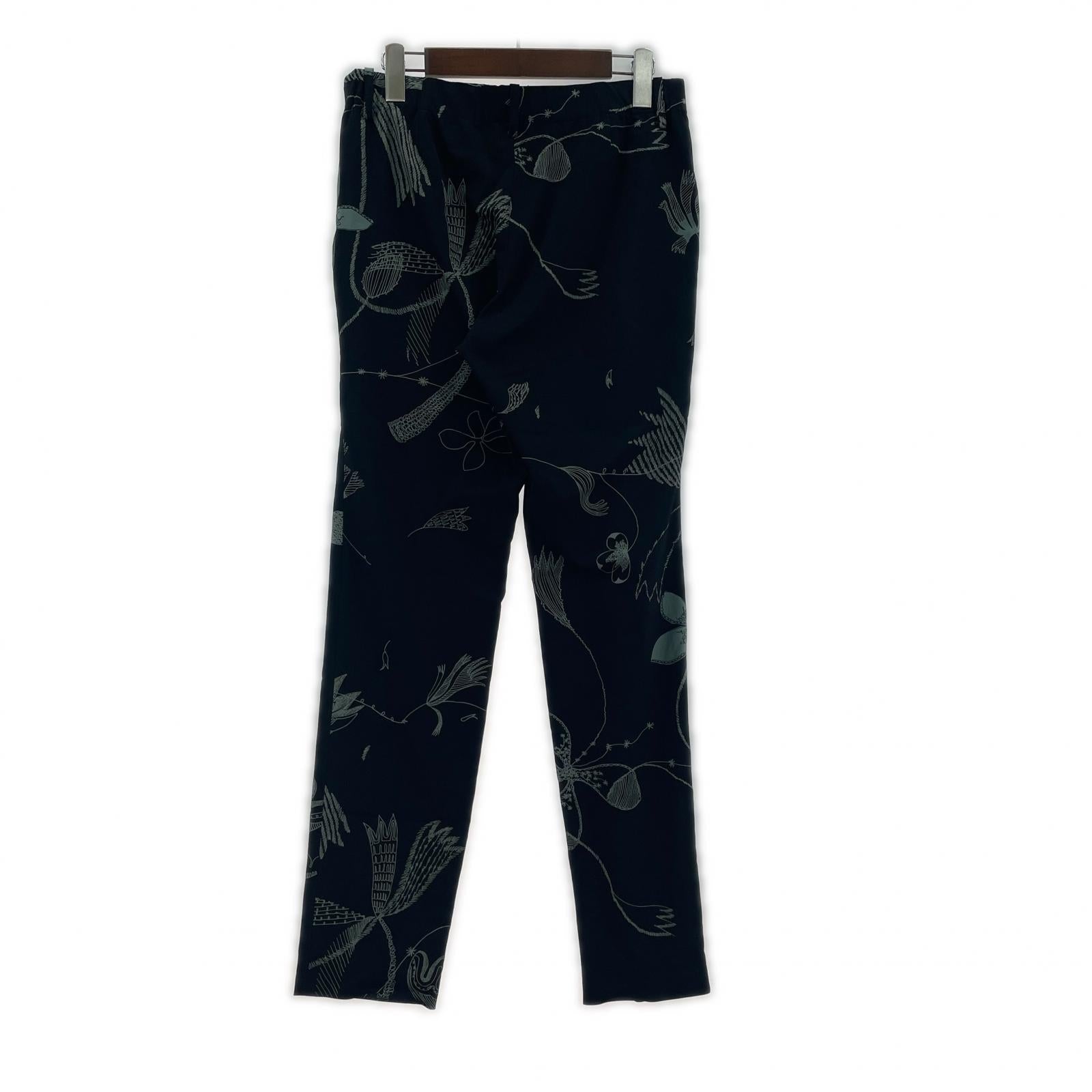 パンツ HaaT ISSEY MIYAKE 総柄パンツ 3 黒 3 ブラック