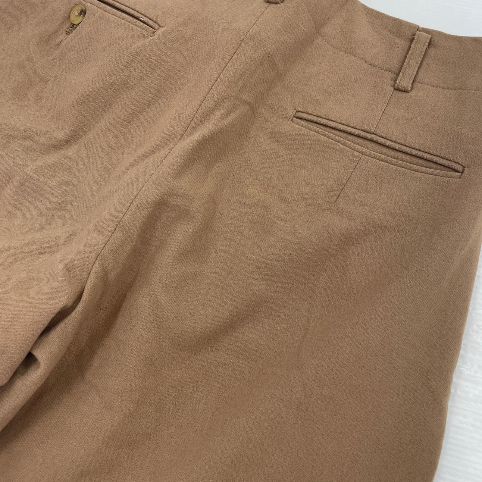 パンツ 90s頃 Y’s for men 白タグ ウールスラックス M ベージュ M ベージュ