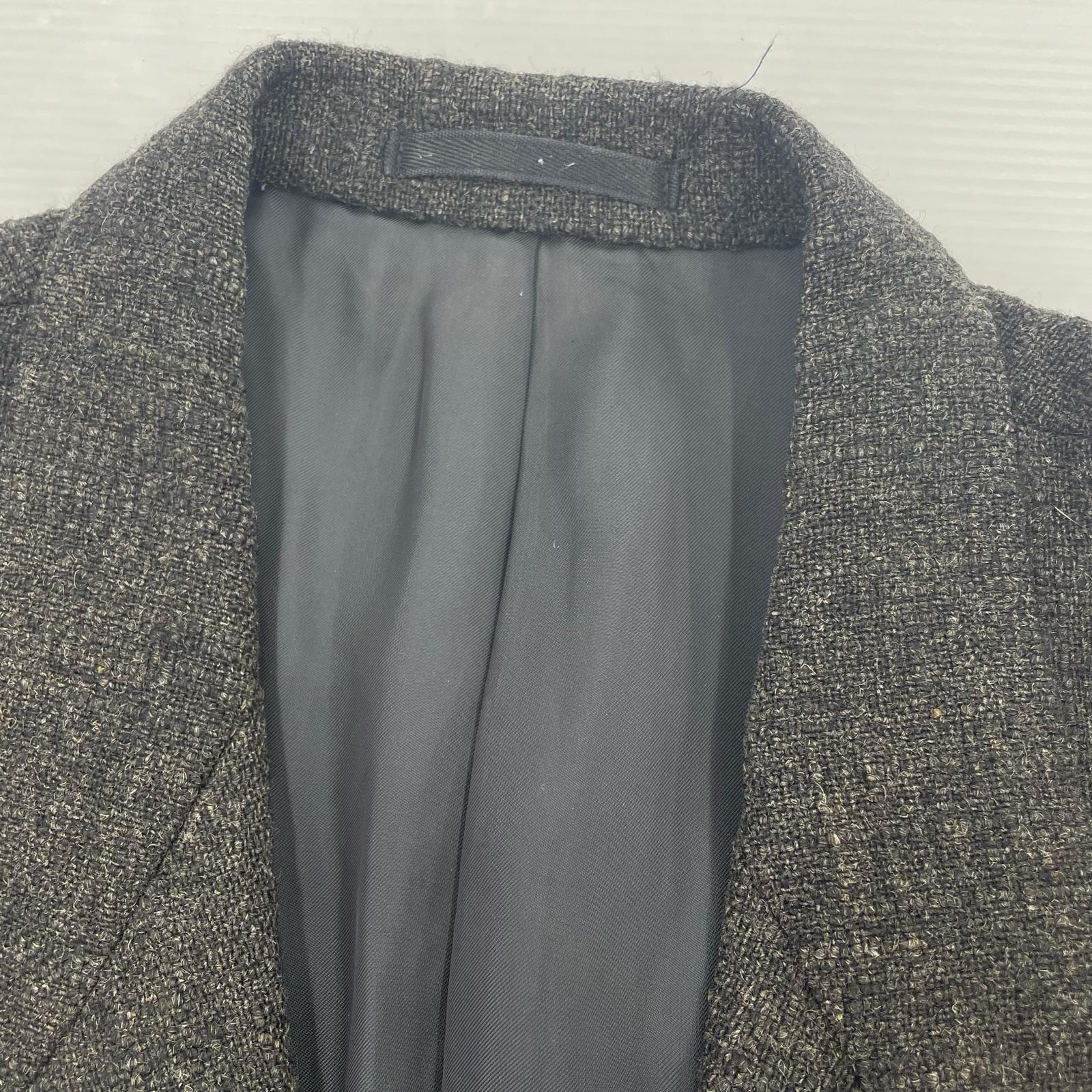 ジャケット 80s頃 Y’s for men 茶タグ ウールツイードジャケット M 茶 M ブラウン
