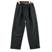 パンツ ウールタックパンツ GRY 38 38 グレー