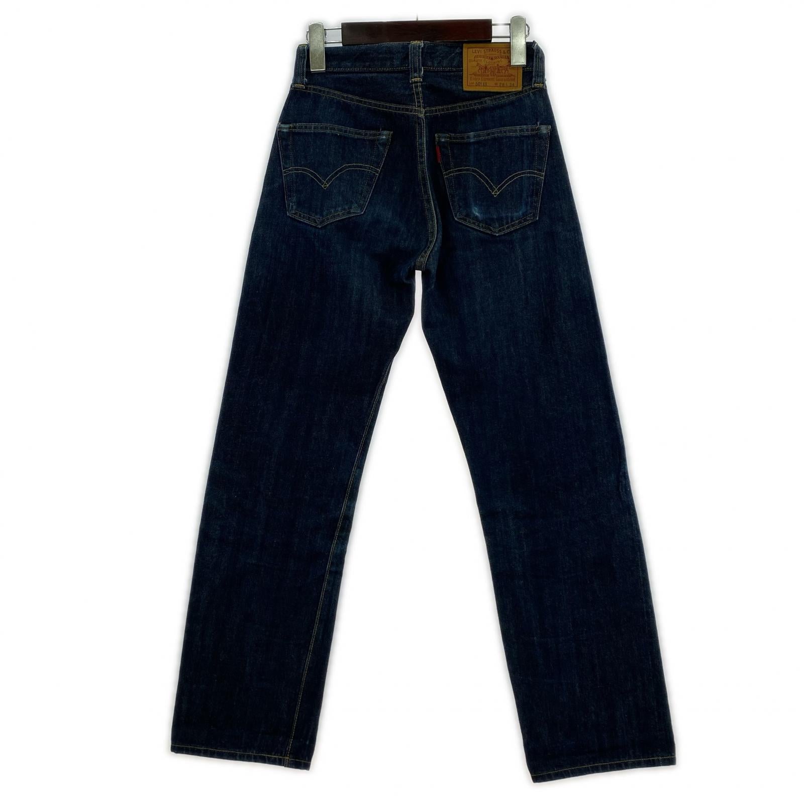 デニムパンツ 501XX復刻 W28 L34 28 ネイビー