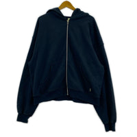 パーカー BIO/FADED MONSTER ZIP HOODIE/紺 M ネイビー