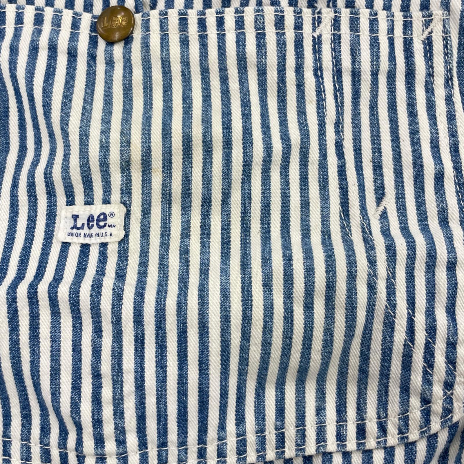 オーバーオール 50-70s ダブルニーオーバーオール ヒッコリー USA製