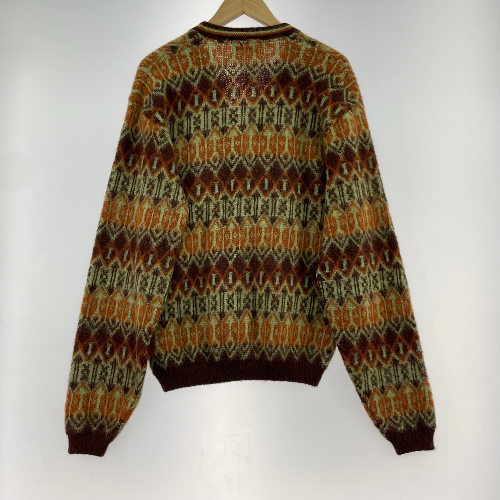 カーディガン 60s Lamb Knit モヘアカーディガン L L ブラウン