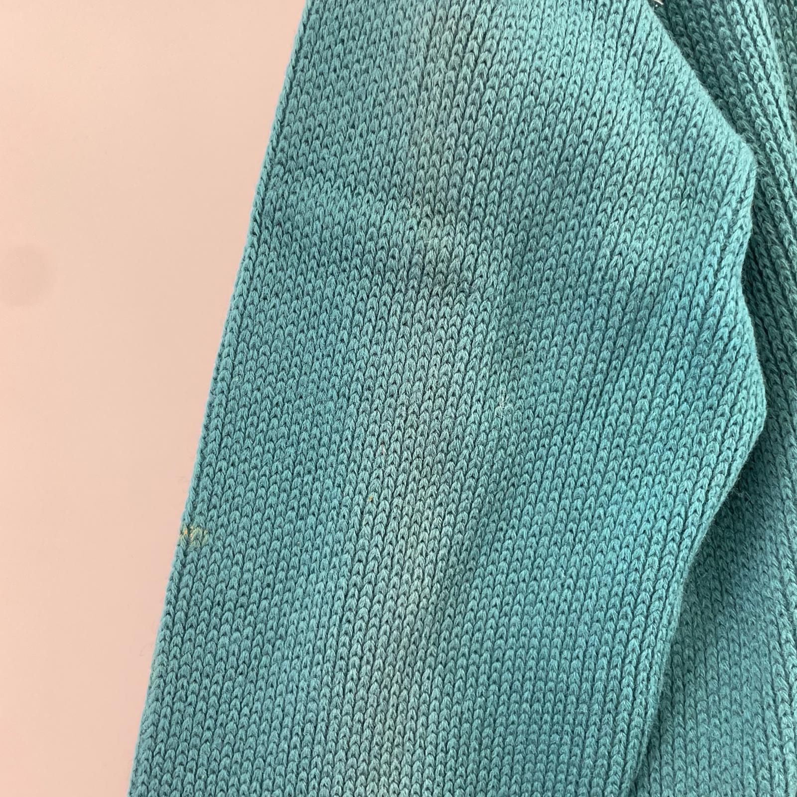 カーディガン 60s Allion Award Sweater レタードカーディガン グリーン