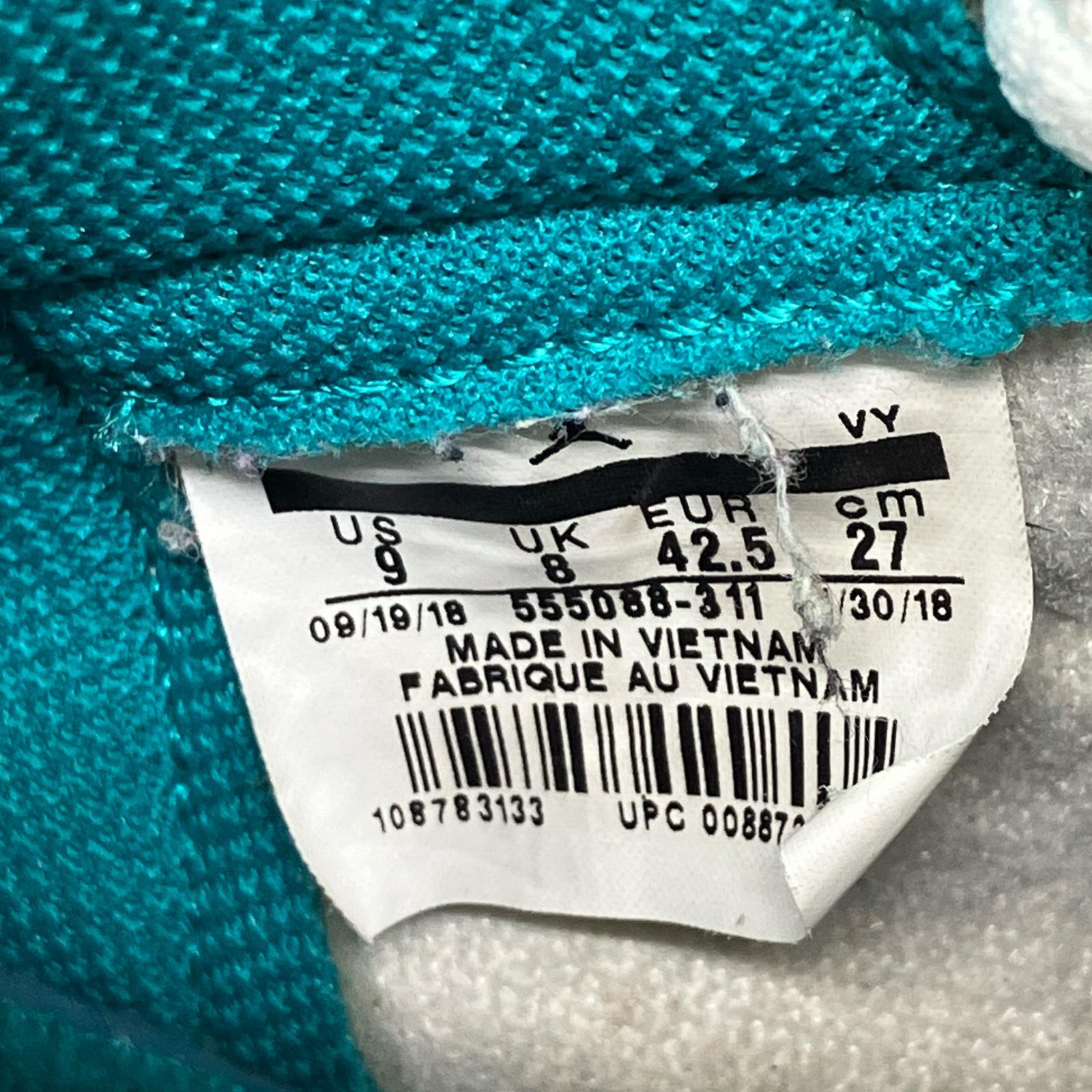 スニーカー AJ1 Retro High OG "Turbo Green" 27cm 27cm (US9 UK8 1/2 EU44) ホワイト