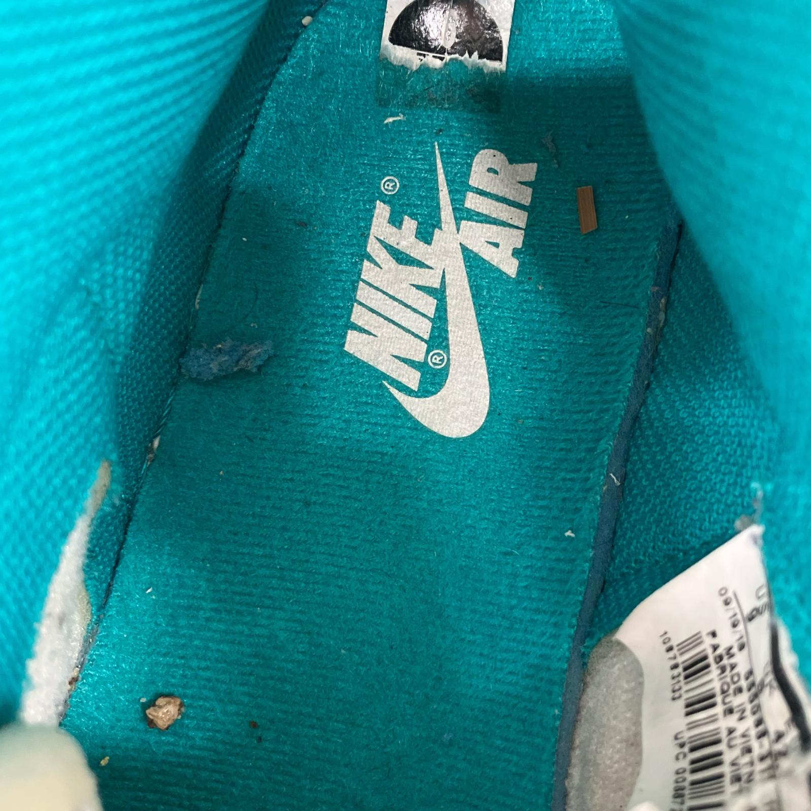 スニーカー AJ1 Retro High OG "Turbo Green" 27cm 27cm (US9 UK8 1/2 EU44) ホワイト