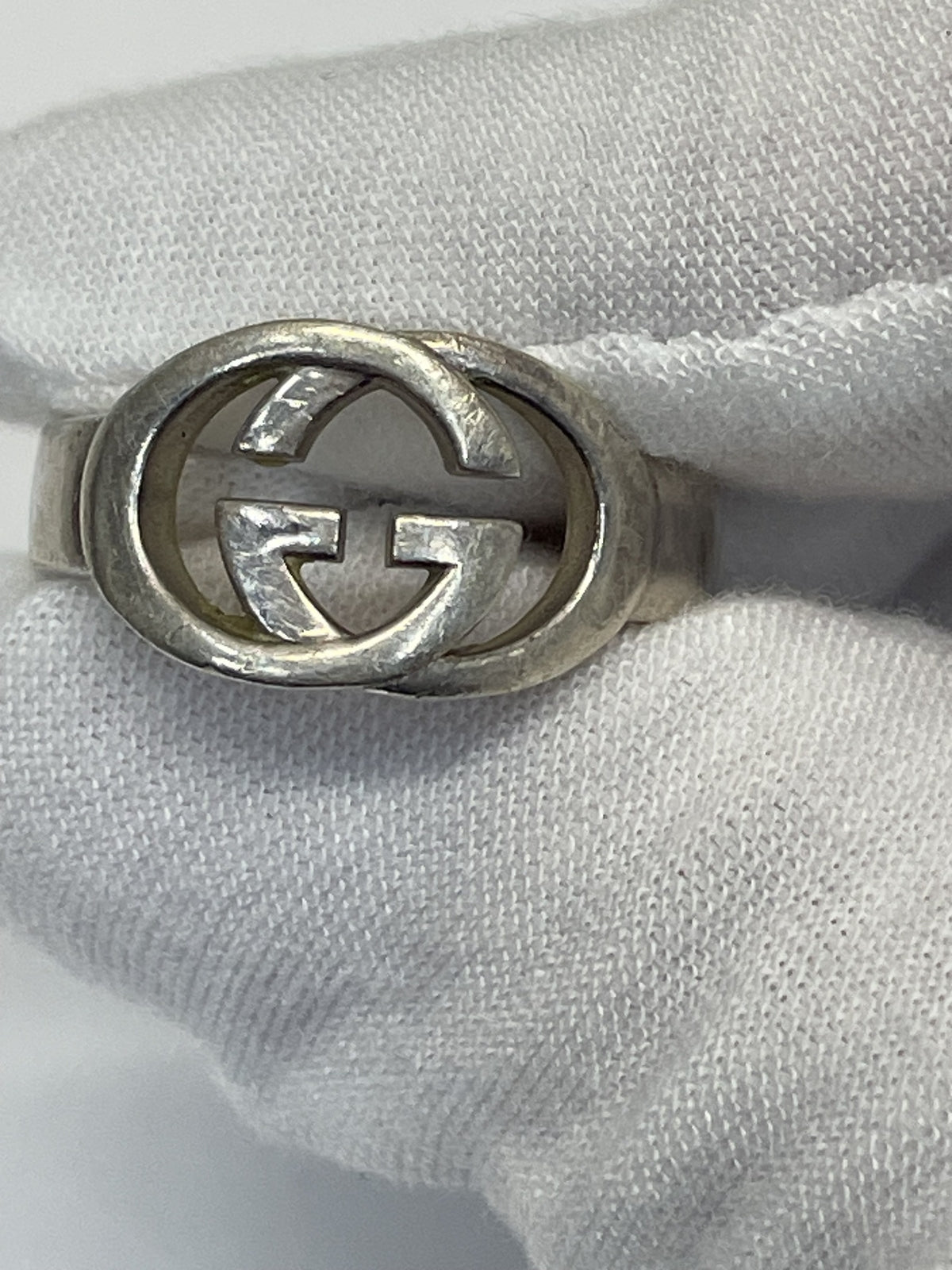 GUCCI 925 インターロッキングG リング