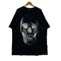 半袖Tシャツ 00s Skull print メキシコ製 XL 黒 ブラック