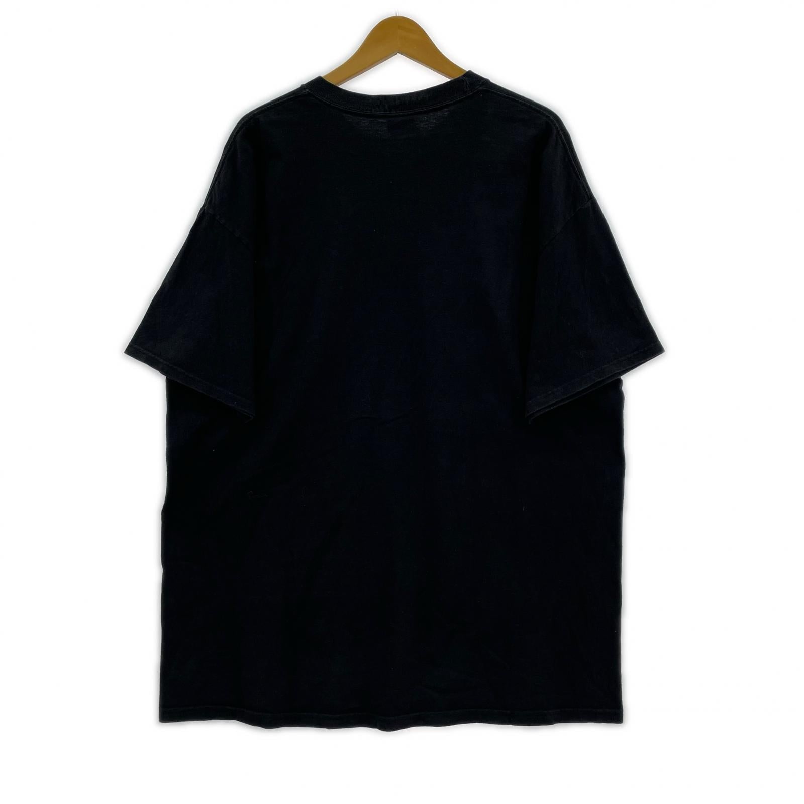 半袖Tシャツ 00s Skull print メキシコ製 XL 黒 ブラック