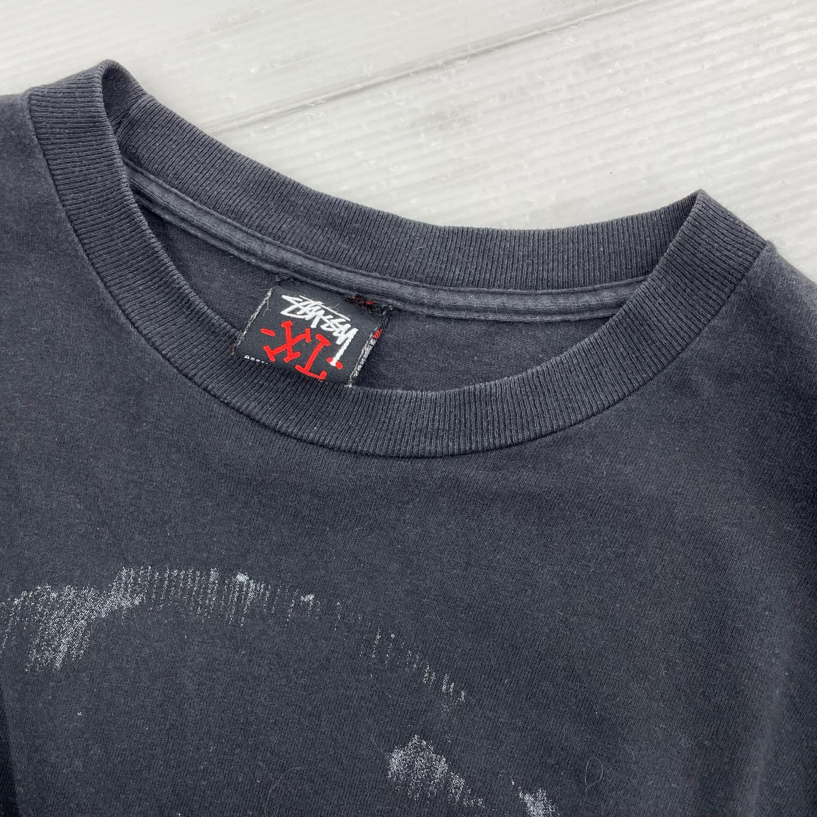 半袖Tシャツ 00s Skull print メキシコ製 XL 黒 ブラック