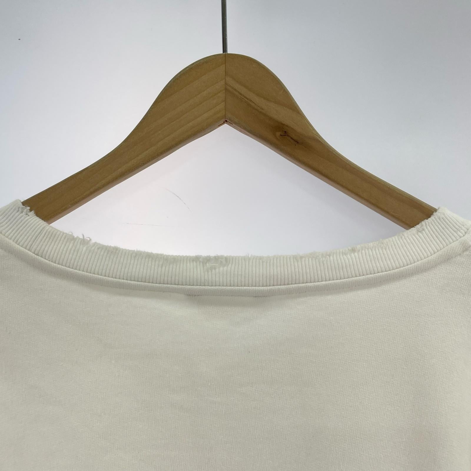 スウェット Mill 加工スウェット L 白 L ホワイト