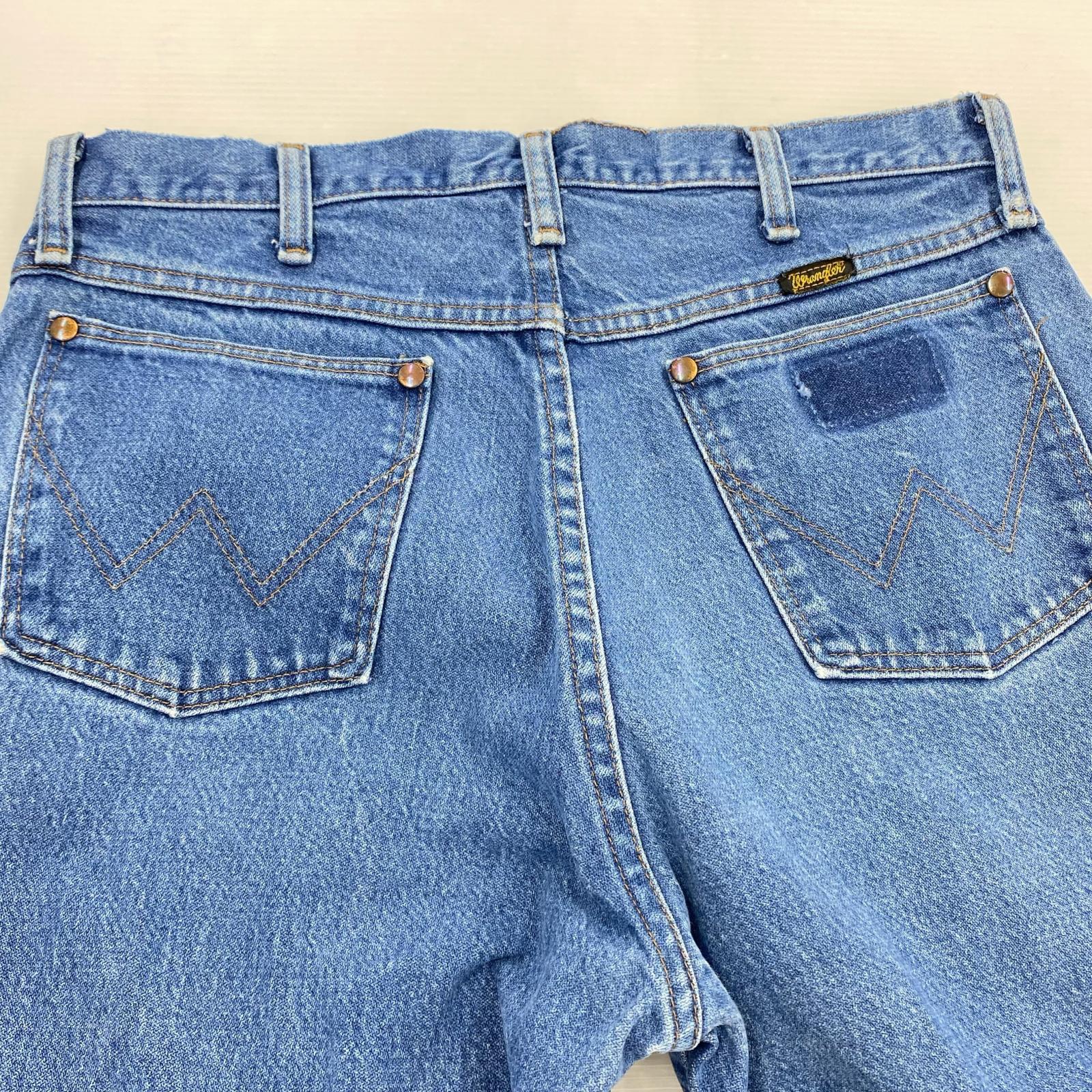 デニムパンツ 70s ベル無しタグ ロングデニムパンツ
