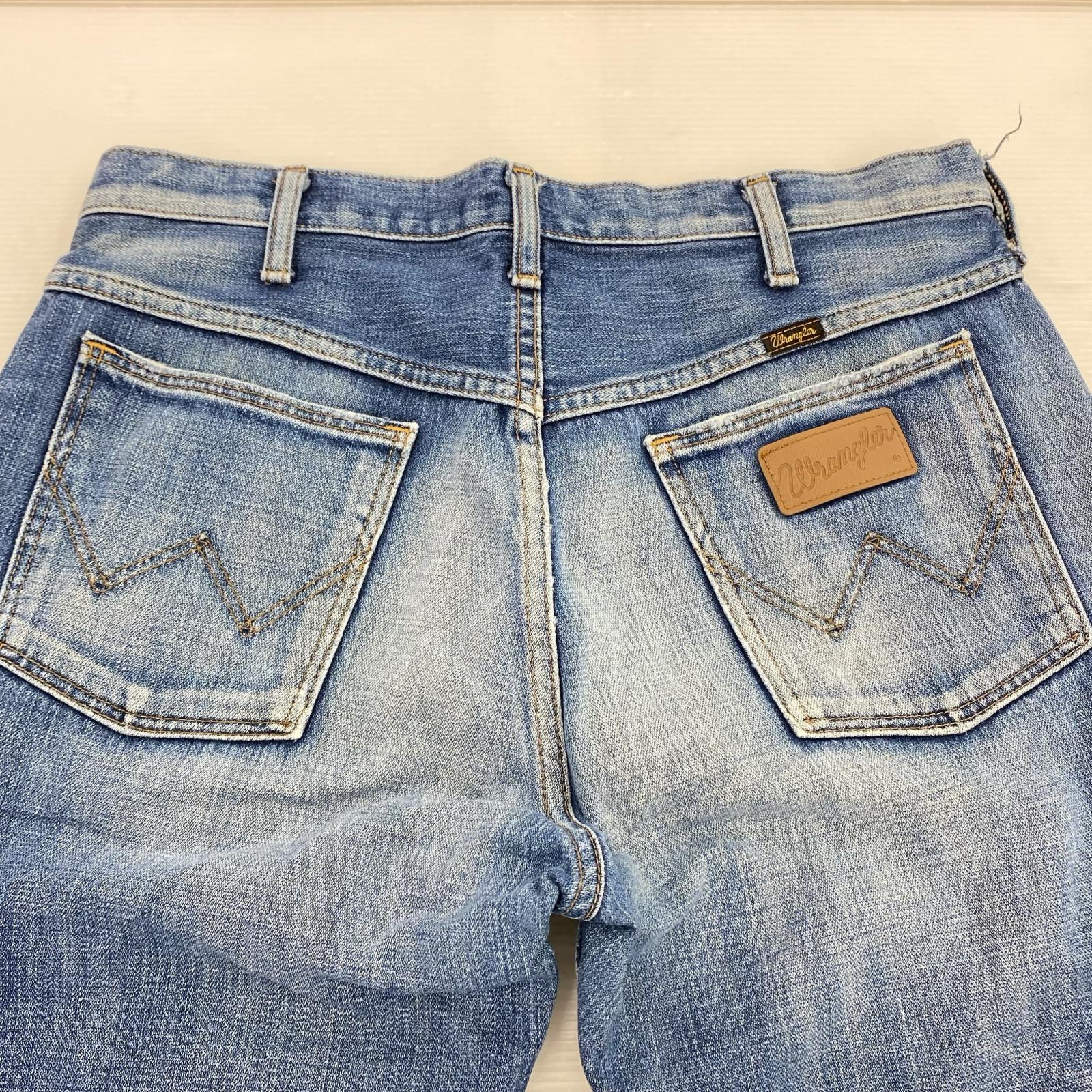 デニムパンツ 70s ベル無しタグ スリムパンツ
