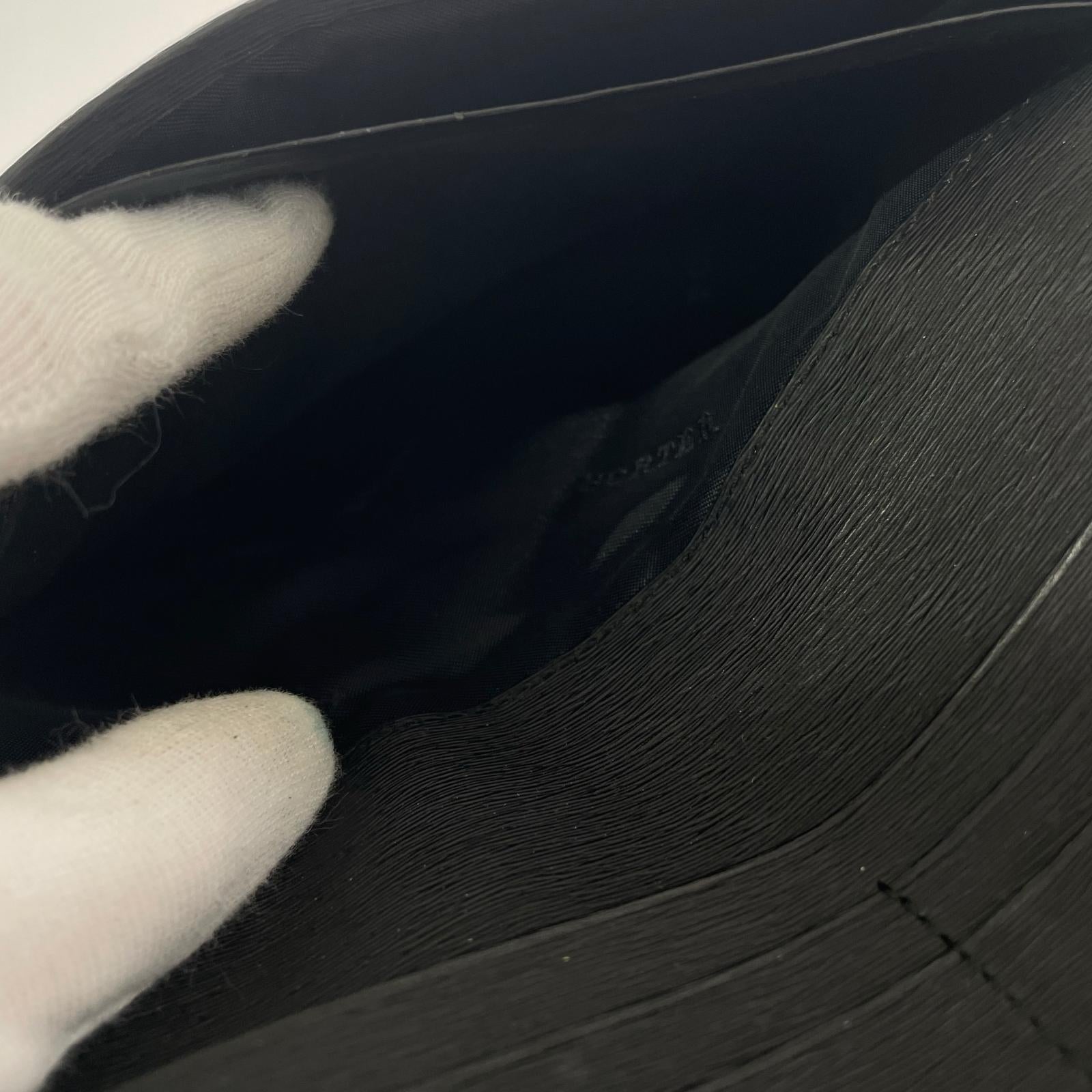 長財布 CURRENT ロングウォレット 黒 ブラック