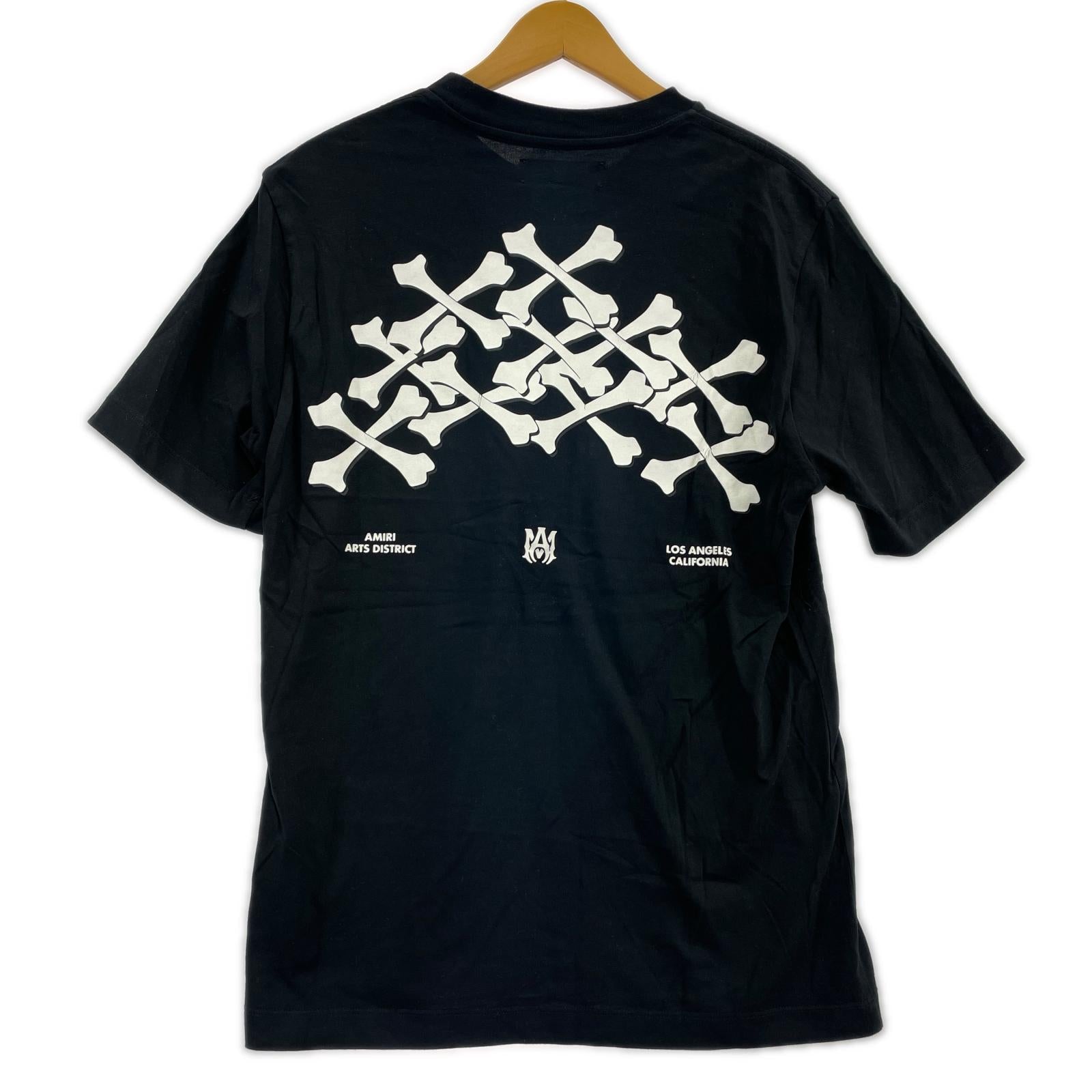 半袖Tシャツ BONES STACKED TEE BLK XS ブラック