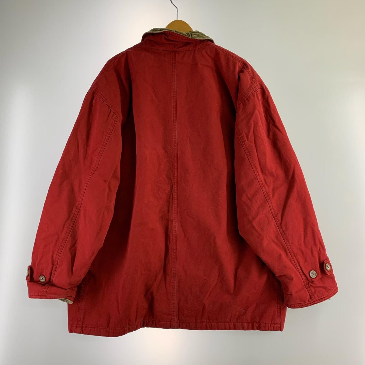 ブルゾン woodlake 80's カバーオール RED L L レッド
