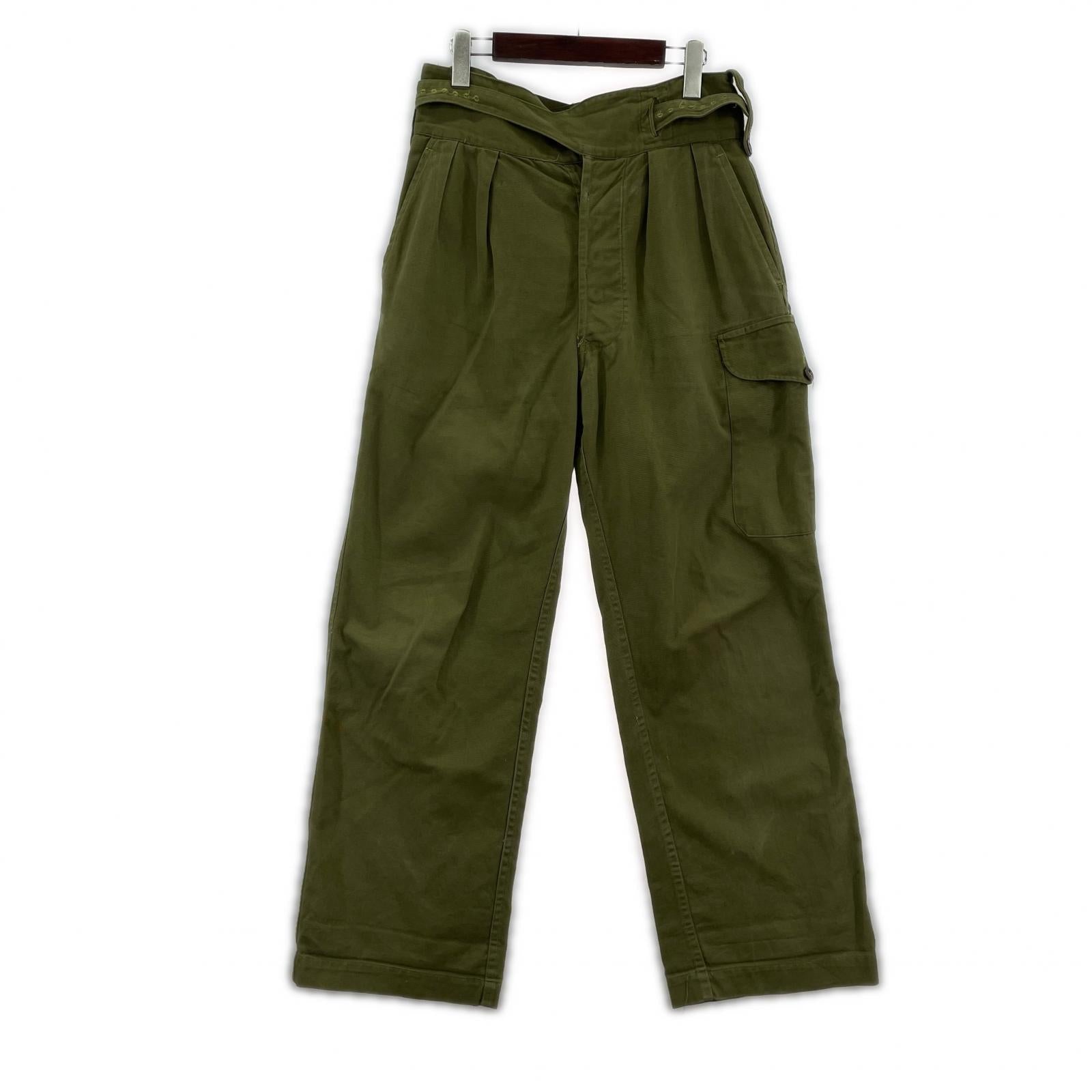 パンツ British Army 70s グルカパンツ W31 カーキ