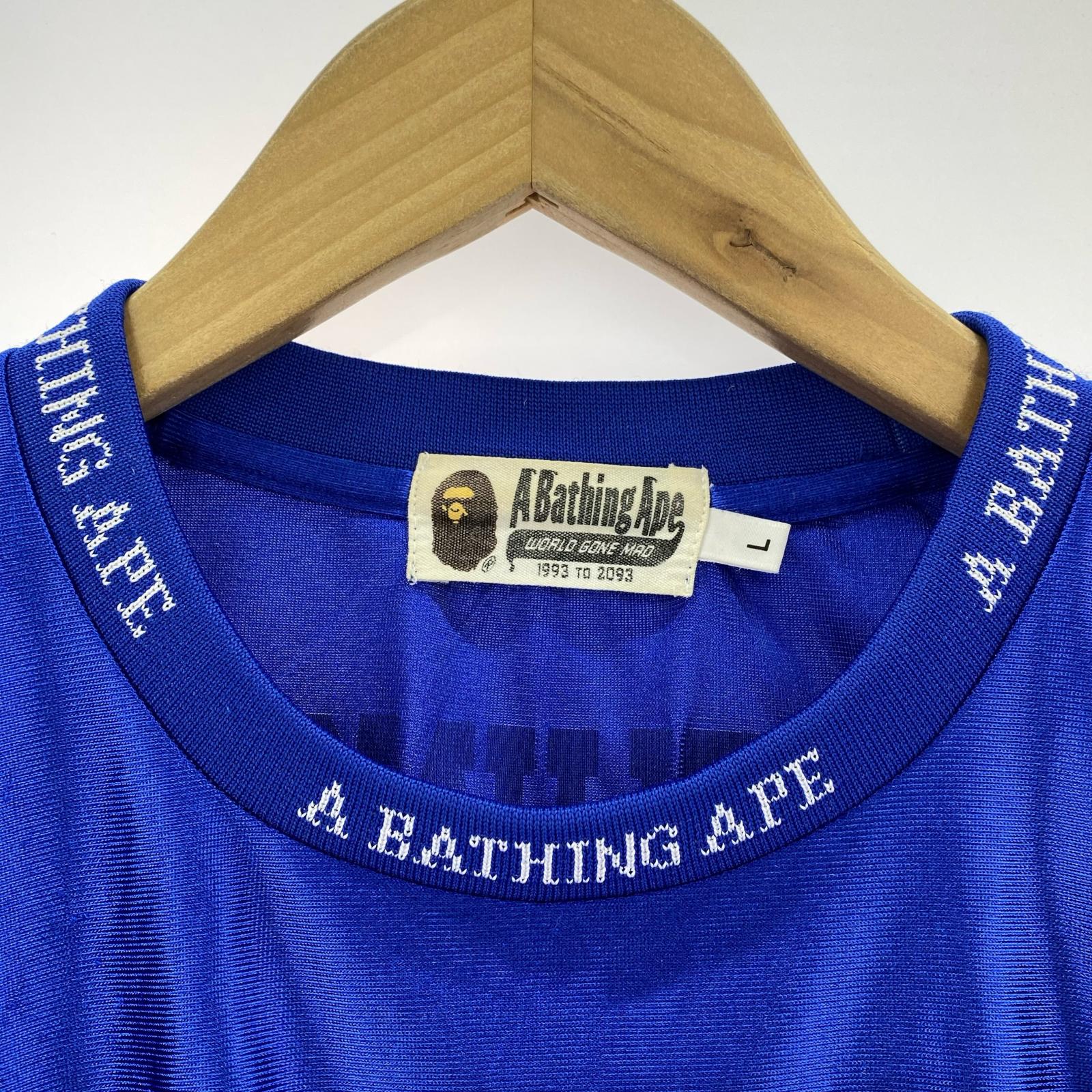 半袖Tシャツ バックロゴ メッシュ(L) L