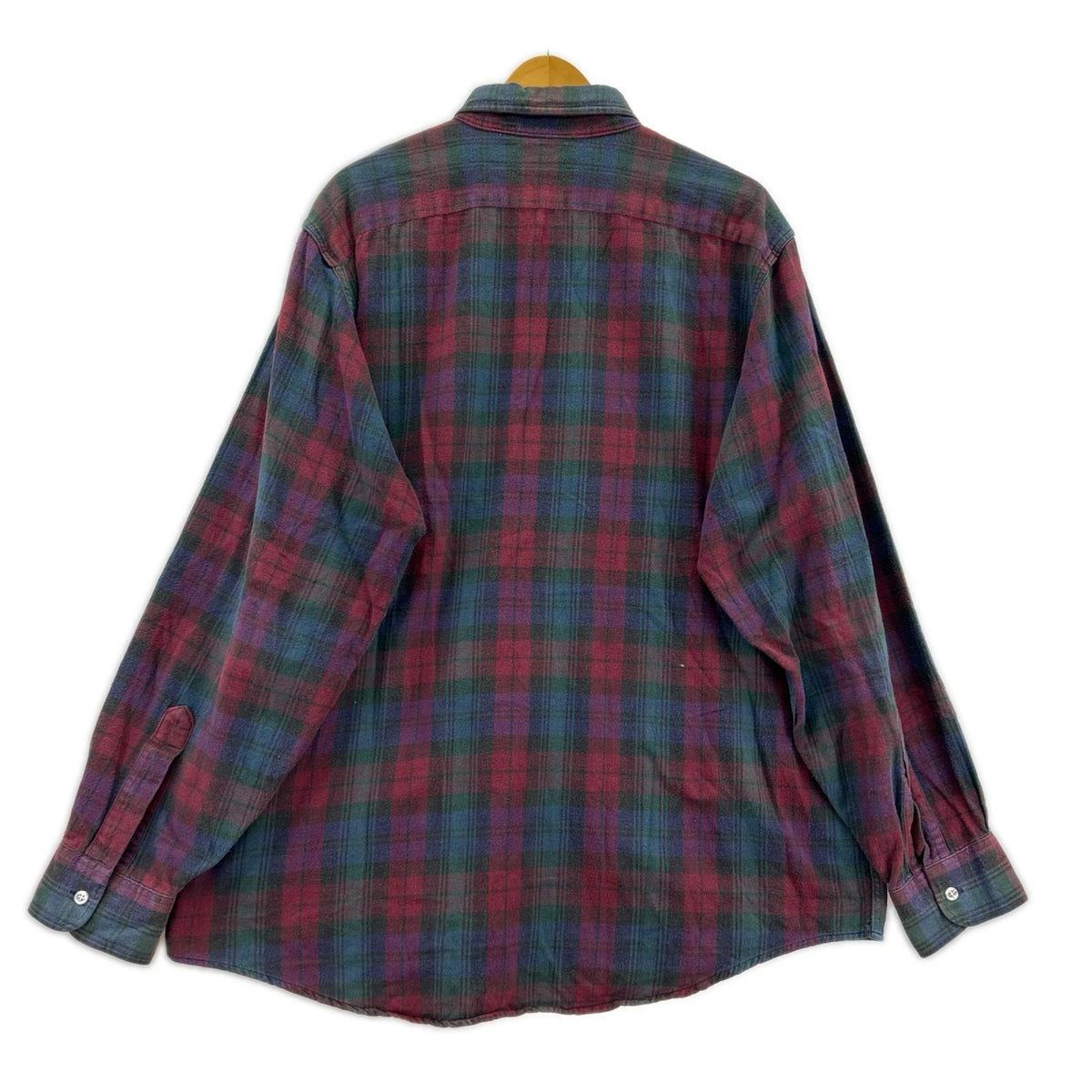 長袖シャツ L.L.Bean ネルシャツ チェック USA L