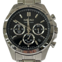 腕時計 SEIKO 8T63-00T0 クロノグラフ 腕時計 シルバー