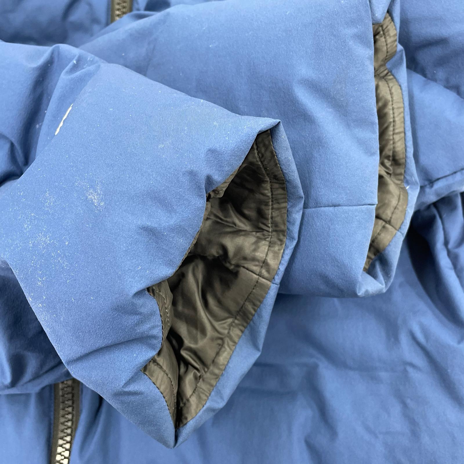 ダウンジャケット BELAYER PARKA 青 XL ブルー