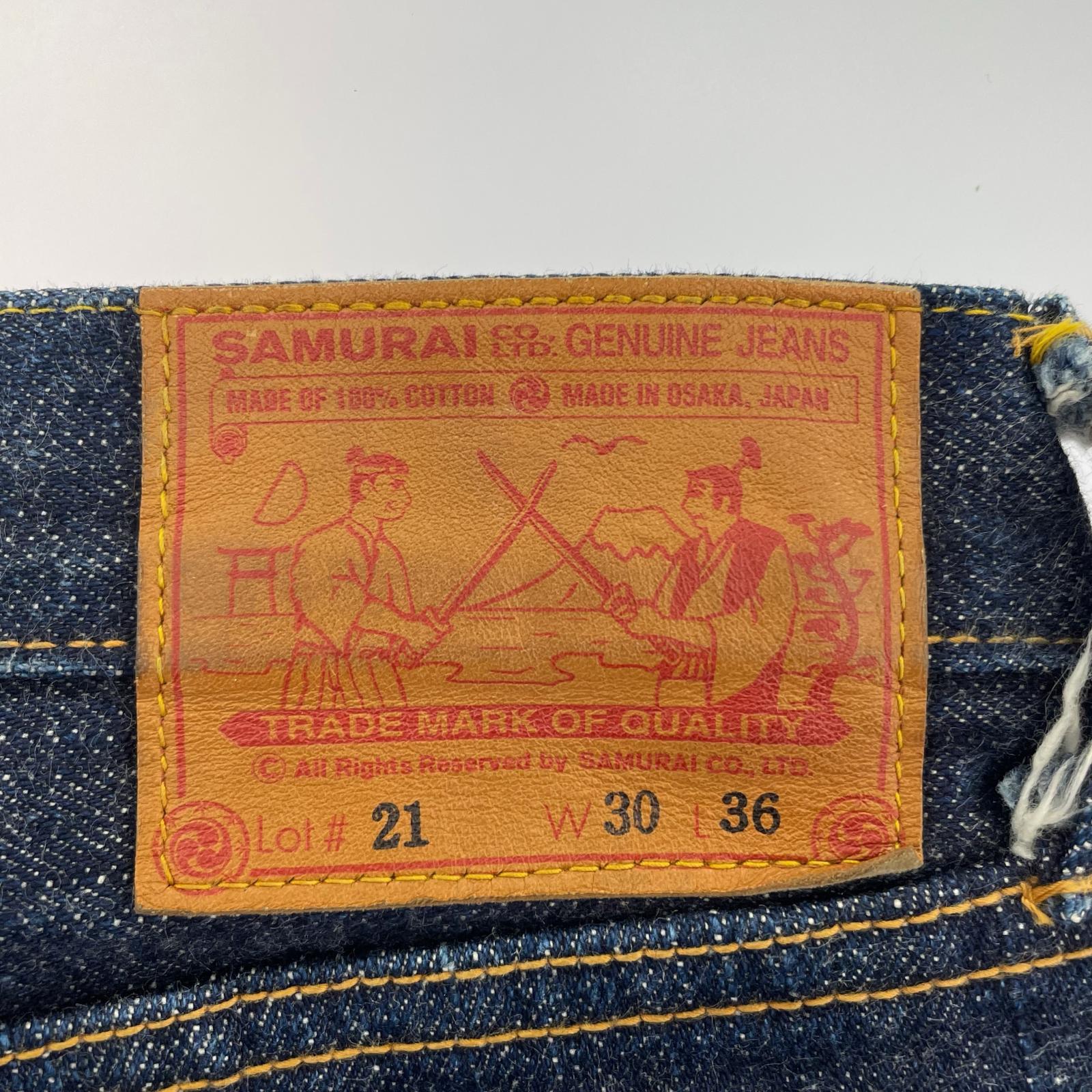 デニムパンツ Lot#21 W30 ネイビー