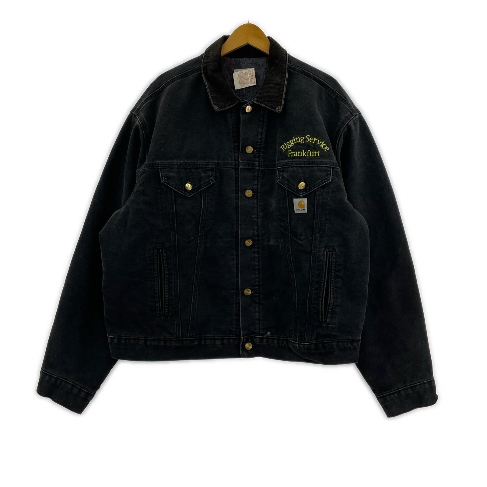 ジャケット 90s トラッカー 裏地ブランケット ブラック 50 50 ブラック