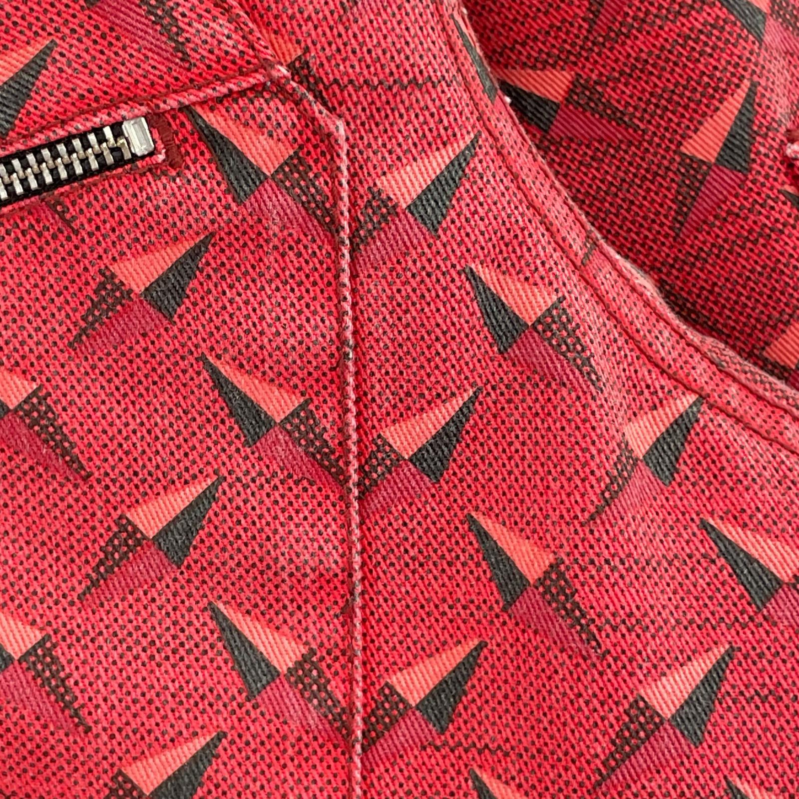 ジャケット 19ss Diamond Plate Work Jacket M レッド