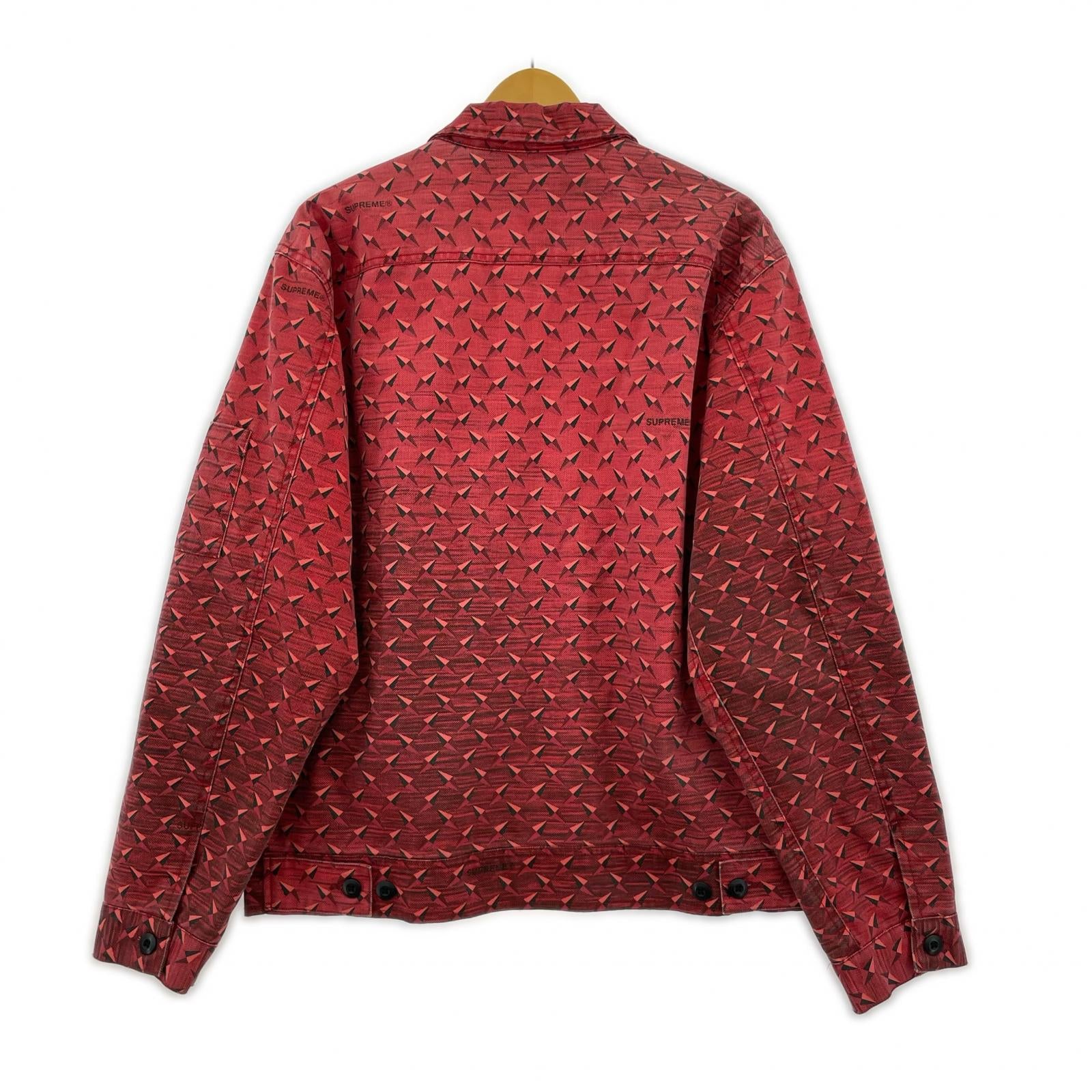 ジャケット 19ss Diamond Plate Work Jacket M レッド