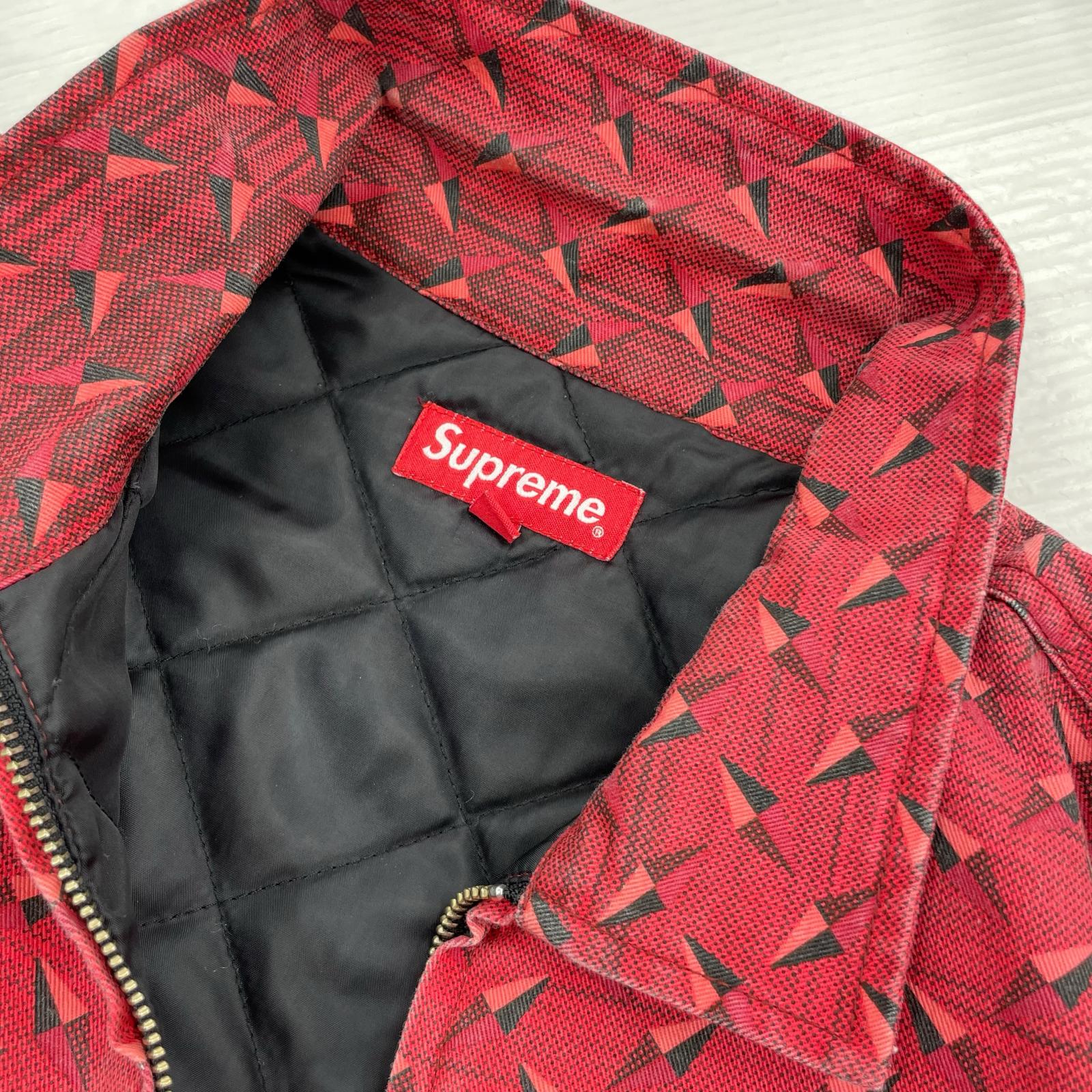 ジャケット 19ss Diamond Plate Work Jacket M レッド