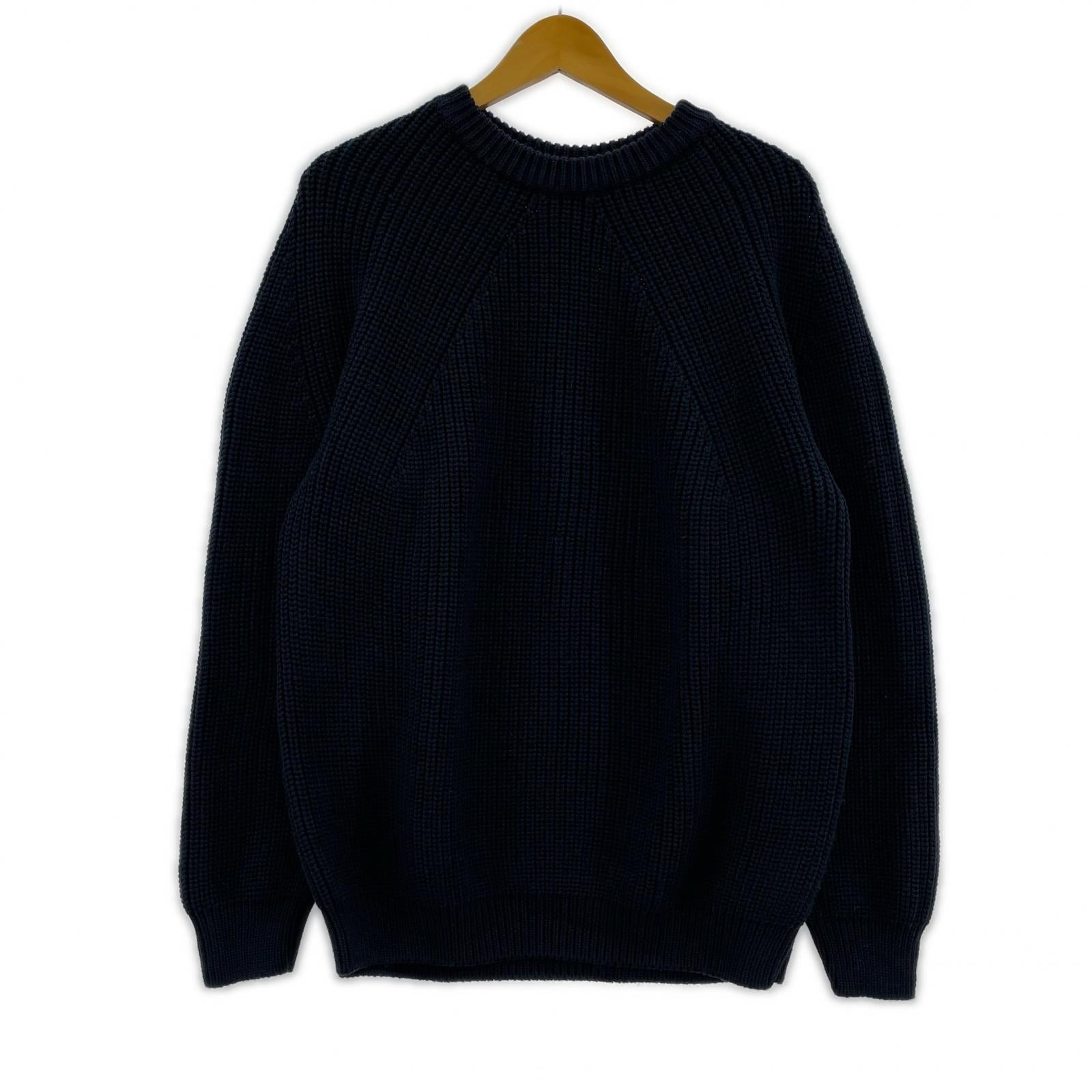 ニット SIGNATURE CREW NECK/ウールニット/3/ネイビー