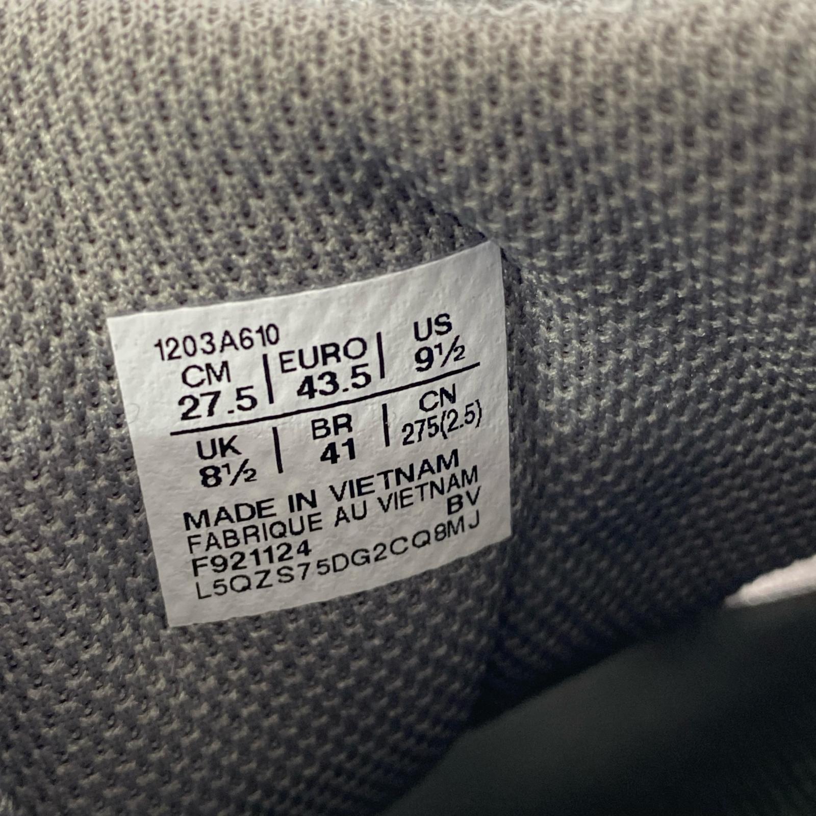 スニーカー 1203A610 27.5cm (US9 1/2 UK9 EU45) グレー