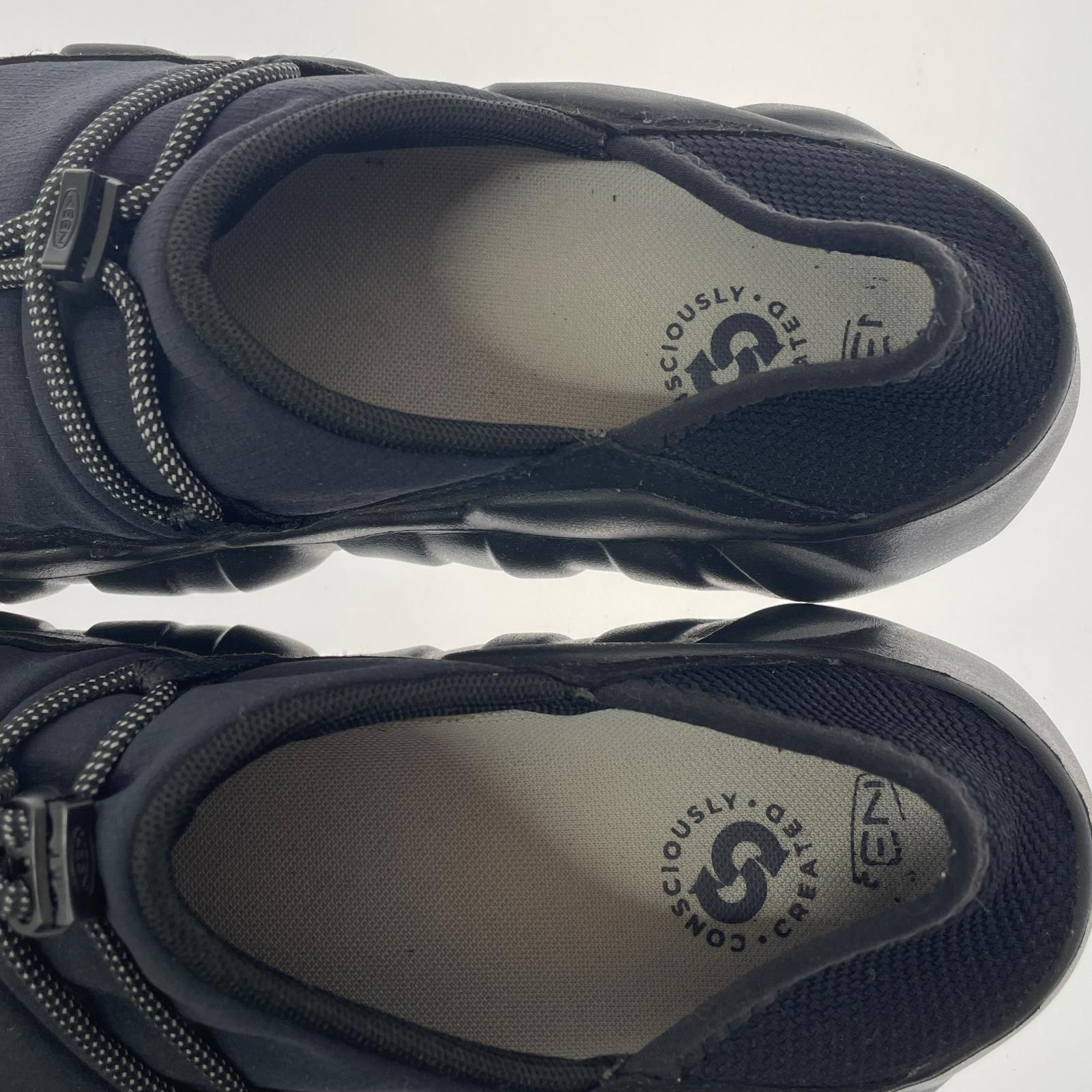 シューズ KEEN HYPOWSER CRUSHBACK スリッポン 27㎝ ブラック 27cm (US9 UK8 1/2 EU44) ブラック