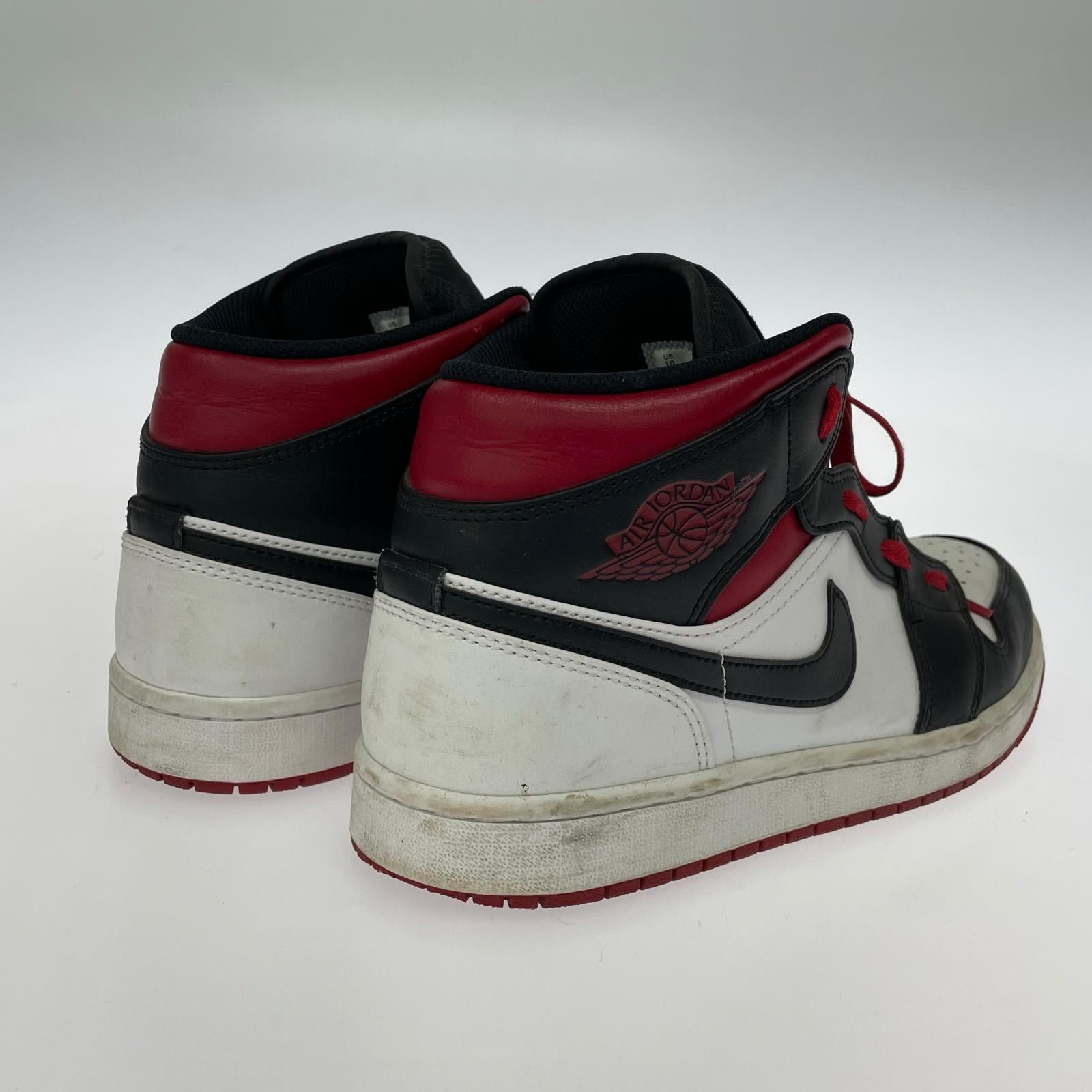 スニーカー AIR JORDAN 1 MID 赤 (28.0) 28cm (US10 UK9 1/2 EU46)