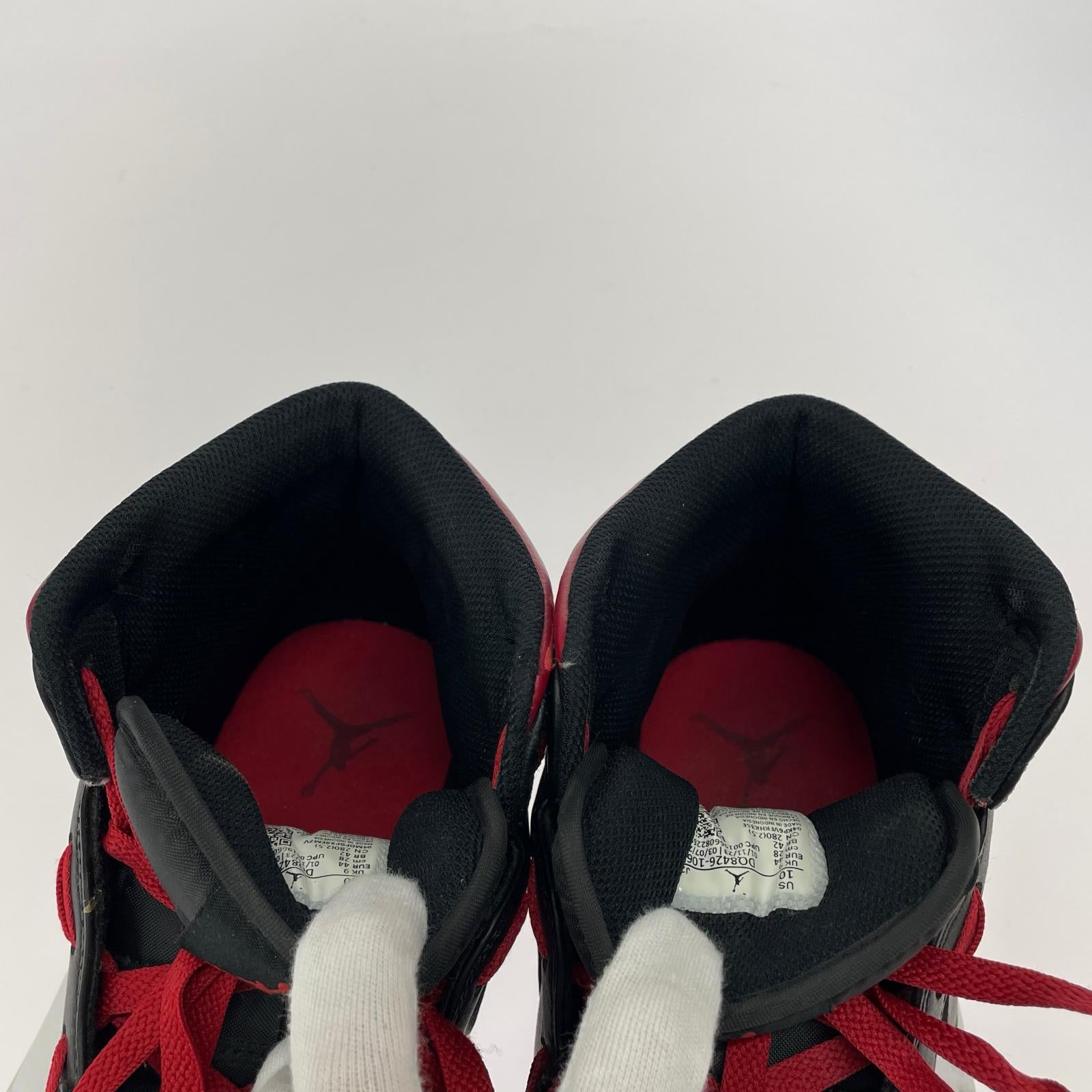 スニーカー AIR JORDAN 1 MID 赤 (28.0) 28cm (US10 UK9 1/2 EU46)