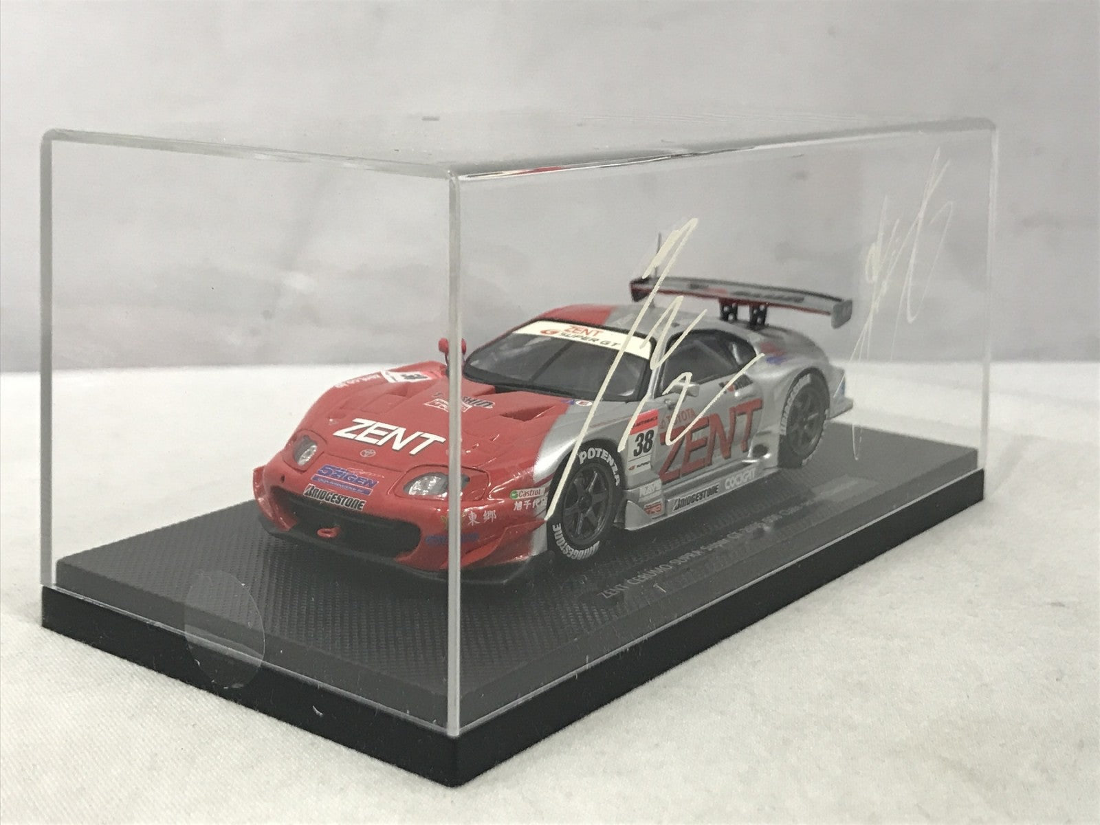 エブロ 1/43 ゼント セルモ スープラ GT2005 500 優勝 スケールカー