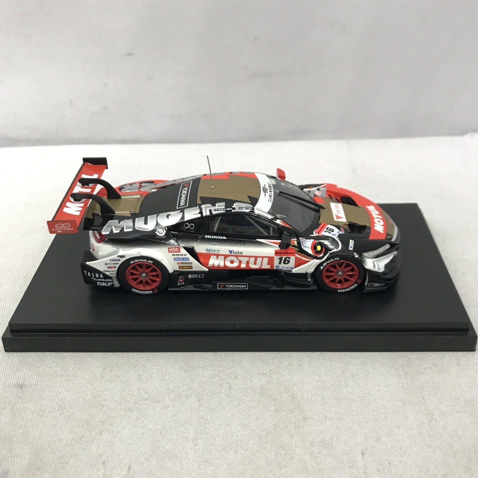 エブロ 1/43 モチュール ムゲン NSX-GT GT500 2018 スケールカー