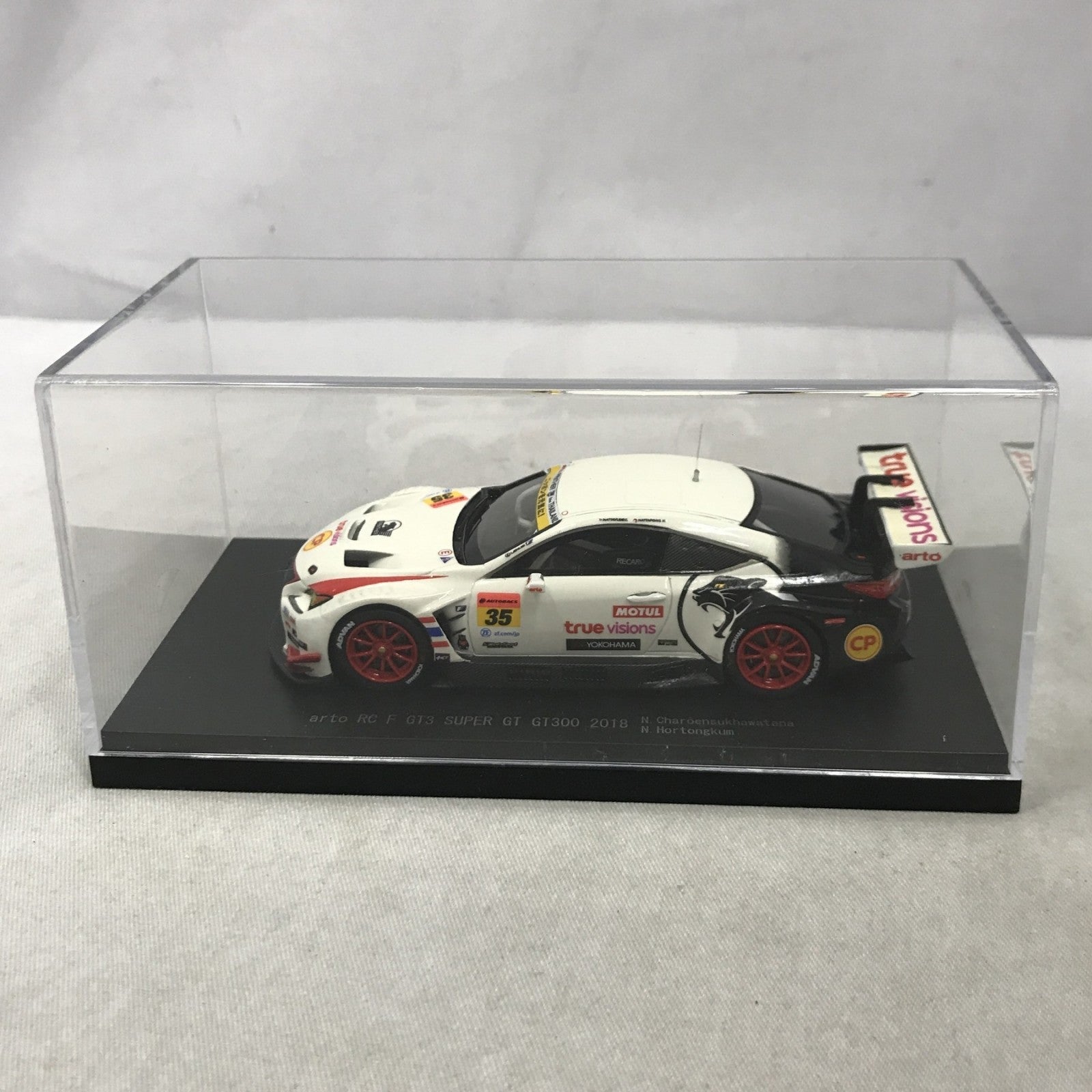エブロ 1/43 arto RC F GT3 GT300 2018 スケールカー