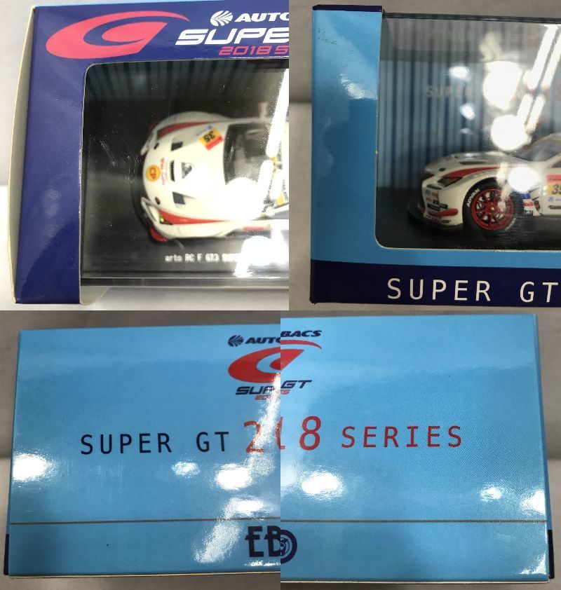 エブロ 1/43 arto RC F GT3 GT300 2018 スケールカー