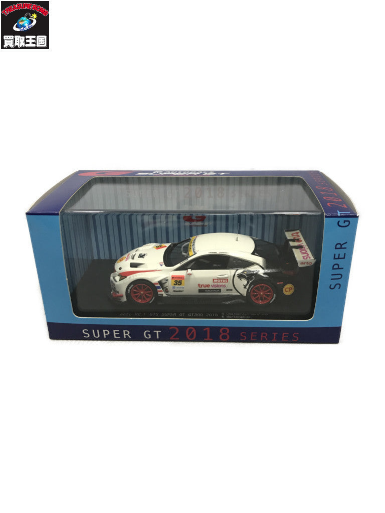 エブロ 1/43 arto RC F GT3 GT300 2018 スケールカー