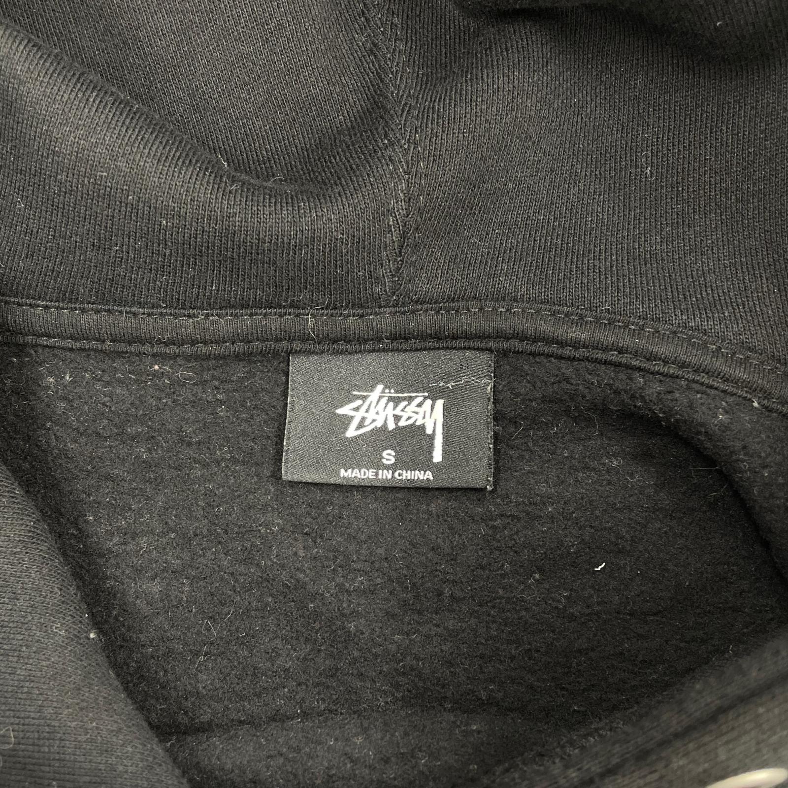 パーカー STUSSY SPORT HOODY/S/BLK S ブラック