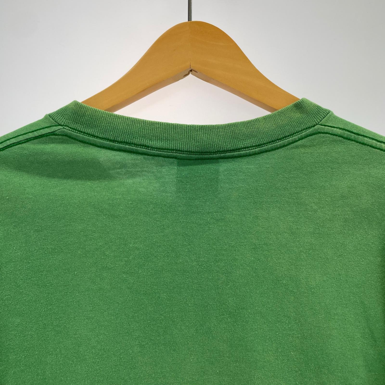 半袖Tシャツ バータグ スカル Tシャツ グリーン L L グリーン