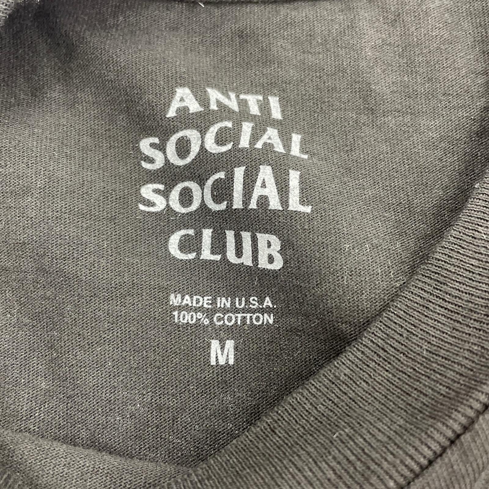 半袖Tシャツ USA製 薔薇 黒 (M) M ブラック