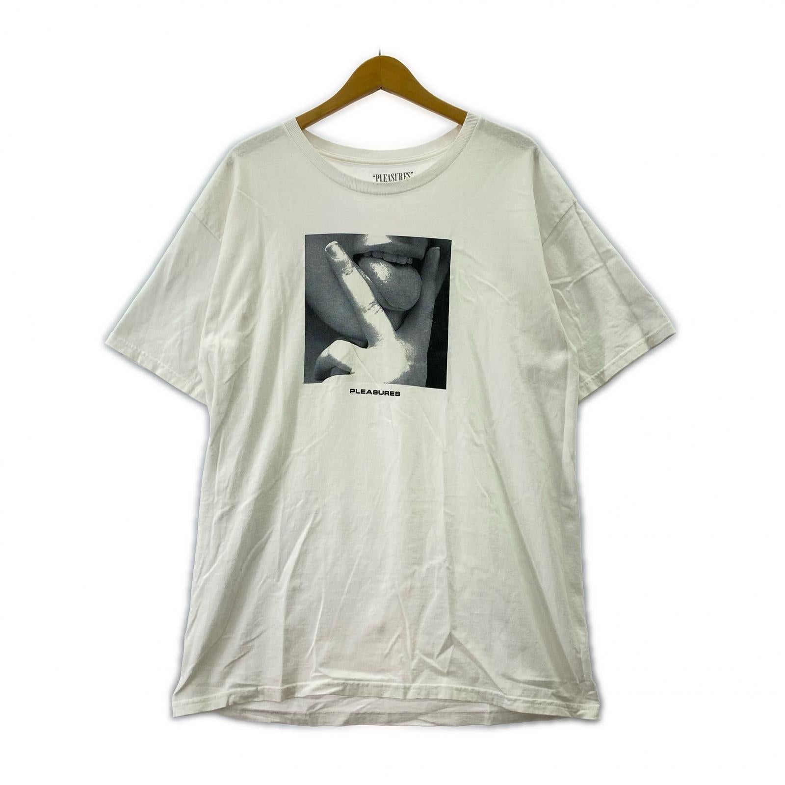 半袖Tシャツ LICK TEE WHT L L ホワイト